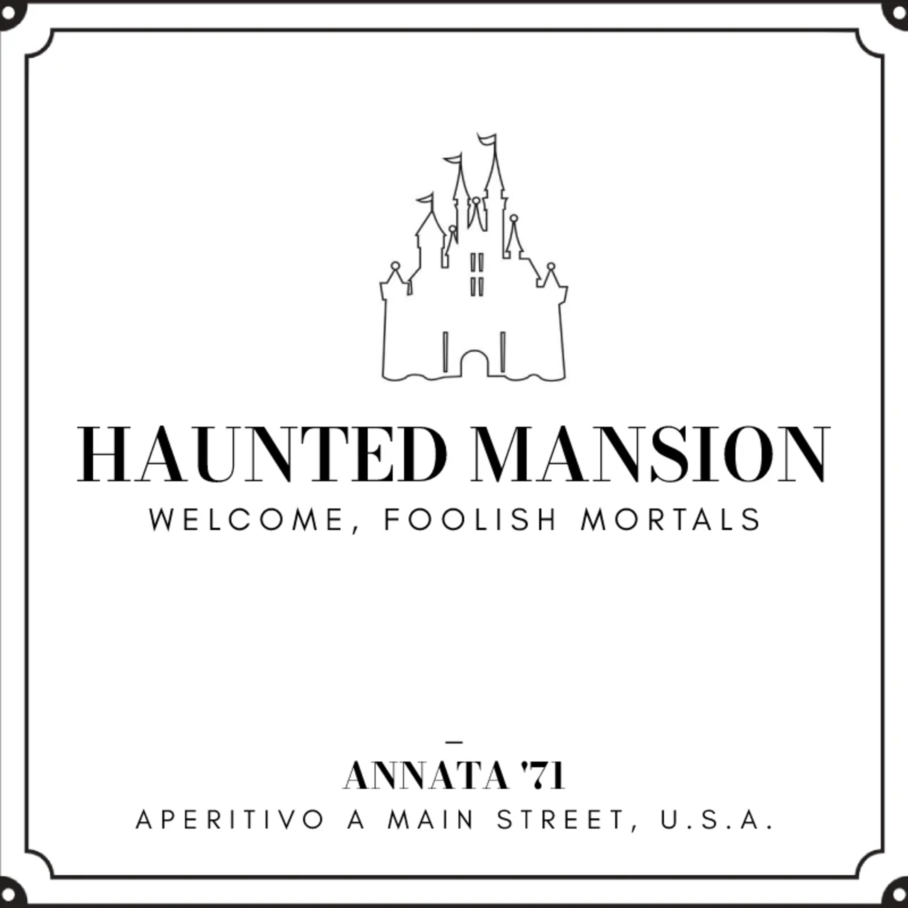 Annata '71 - #11 Haunted Mansion