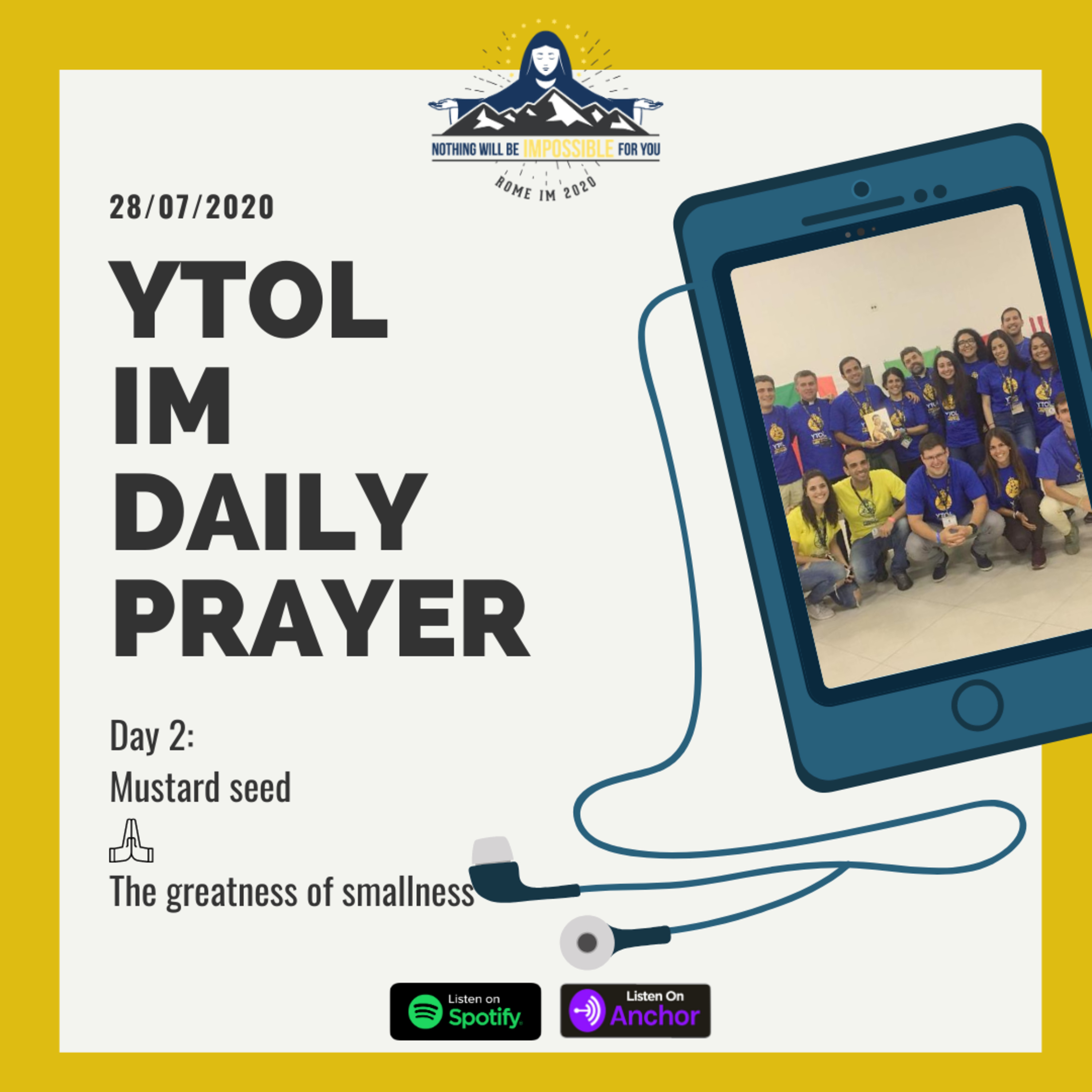 YTOL International Meeting Daily Meditation