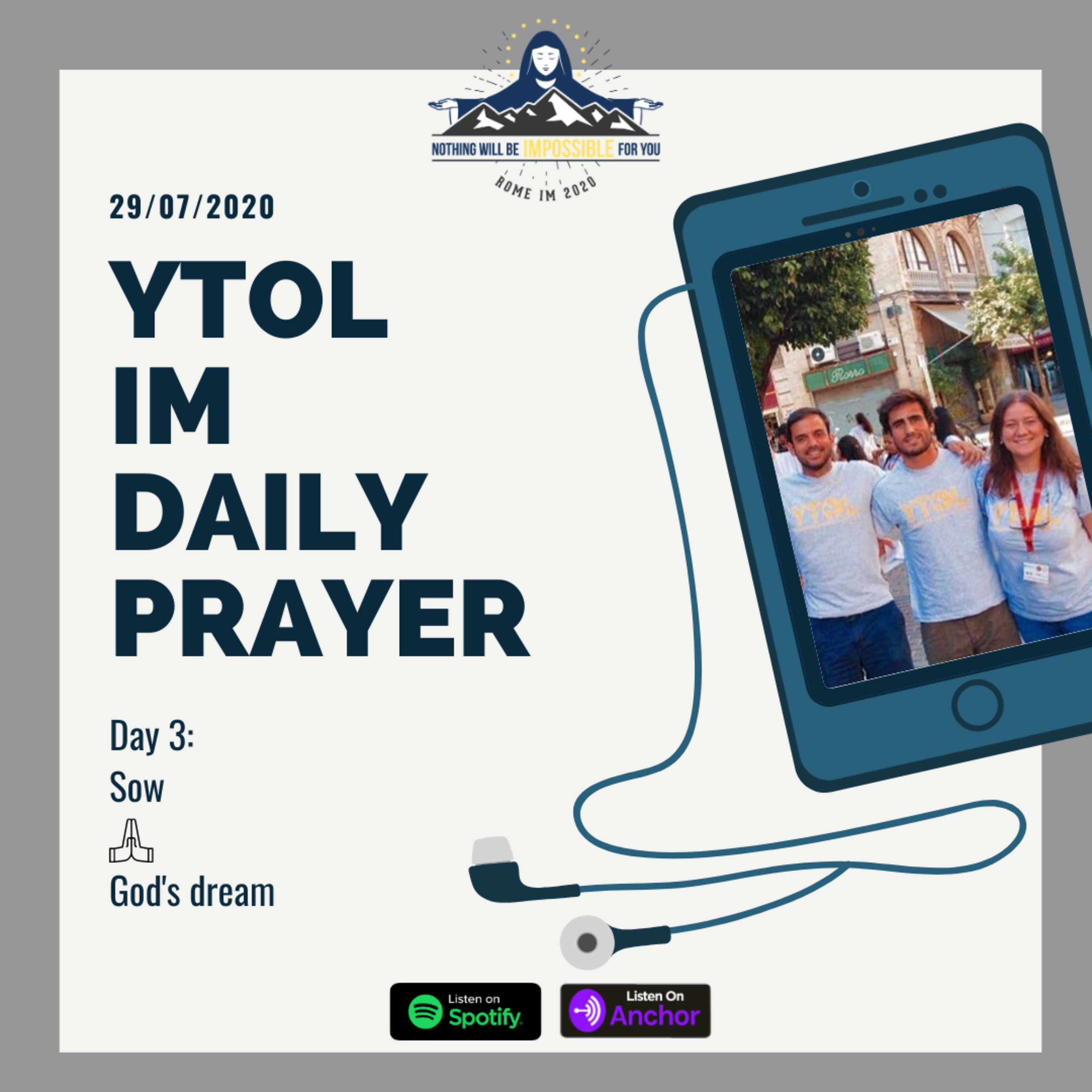 YTOL International Meeting Daily Meditation