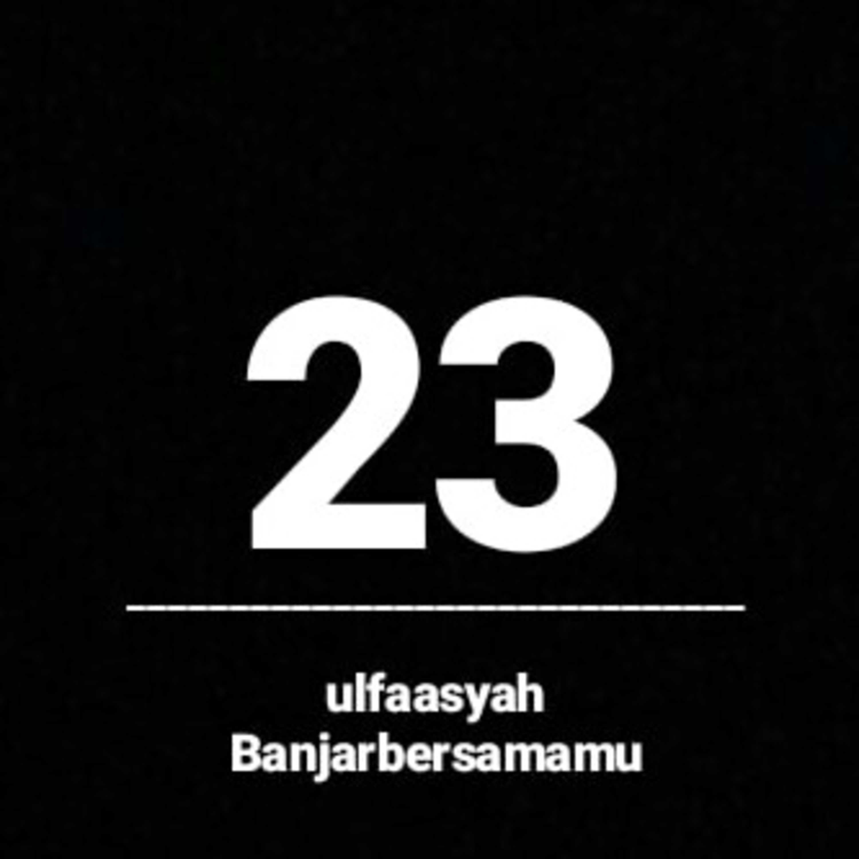 Cerita podcastBanjar bersamamu