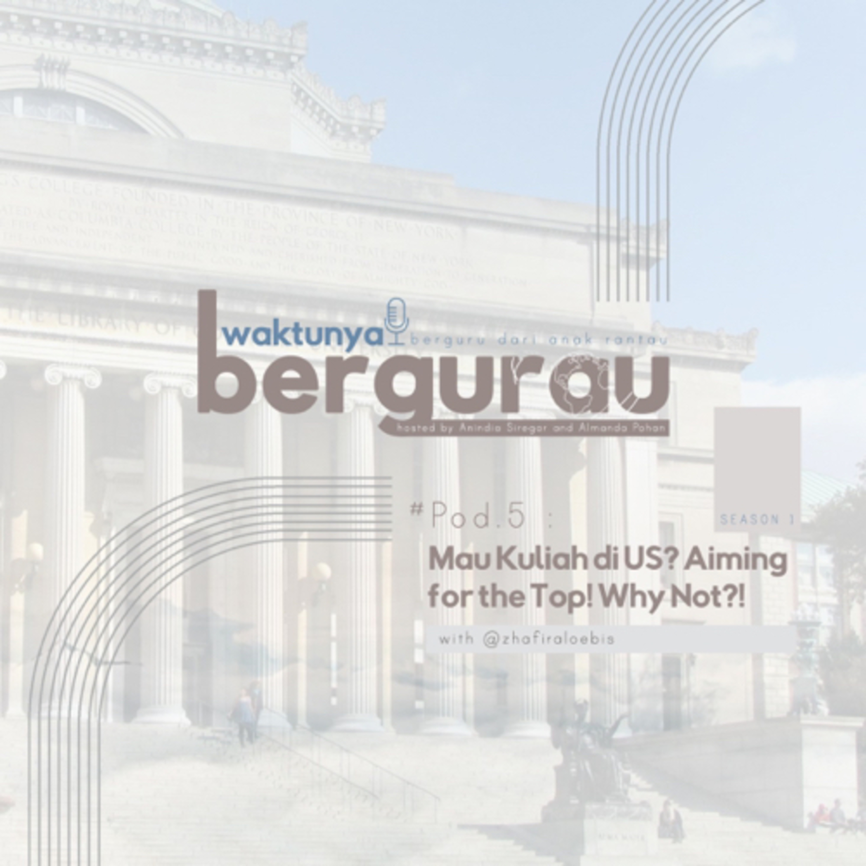 Podcast Waktunya Bergurau (Berguru dari Anak Rantau)