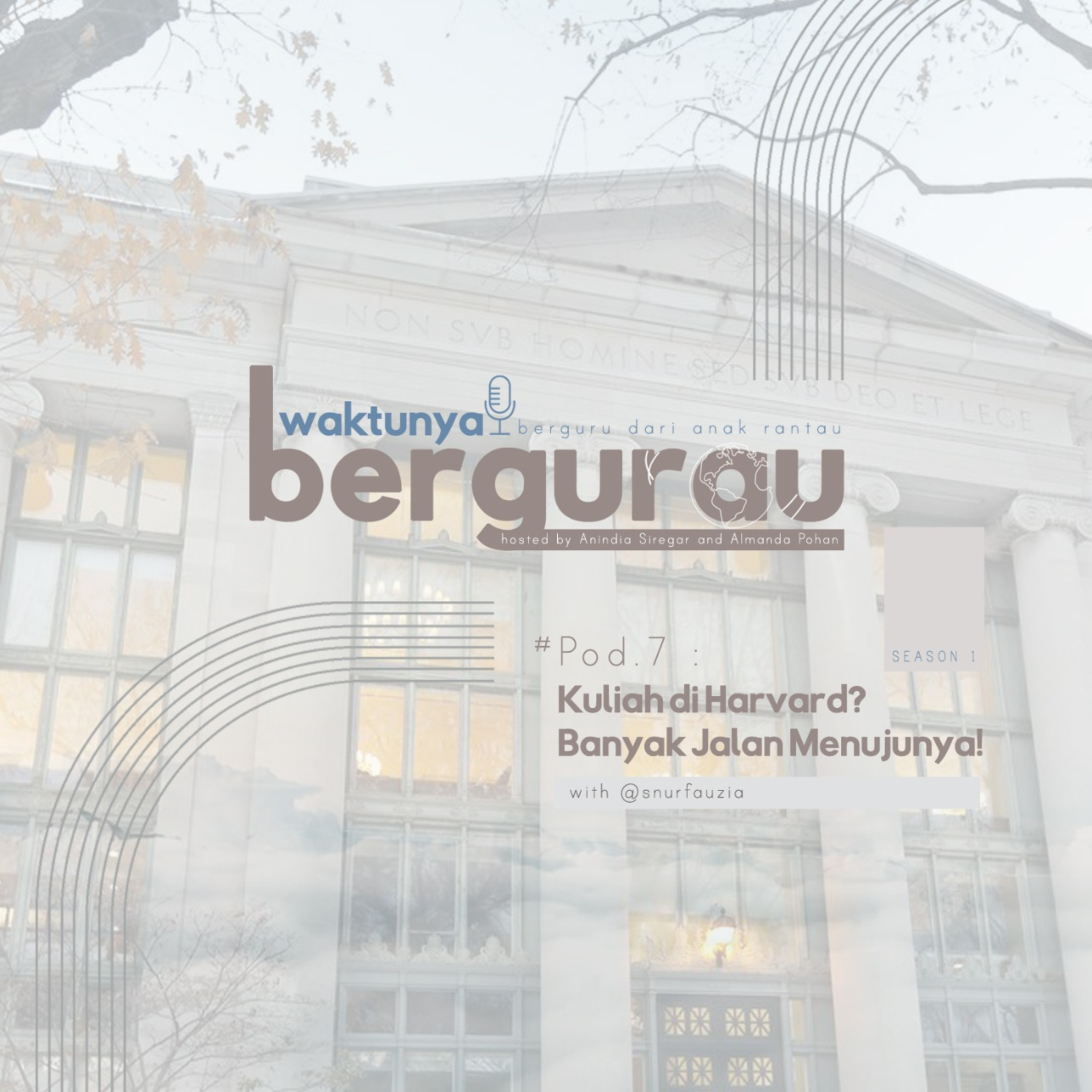 Podcast Waktunya Bergurau (Berguru dari Anak Rantau)