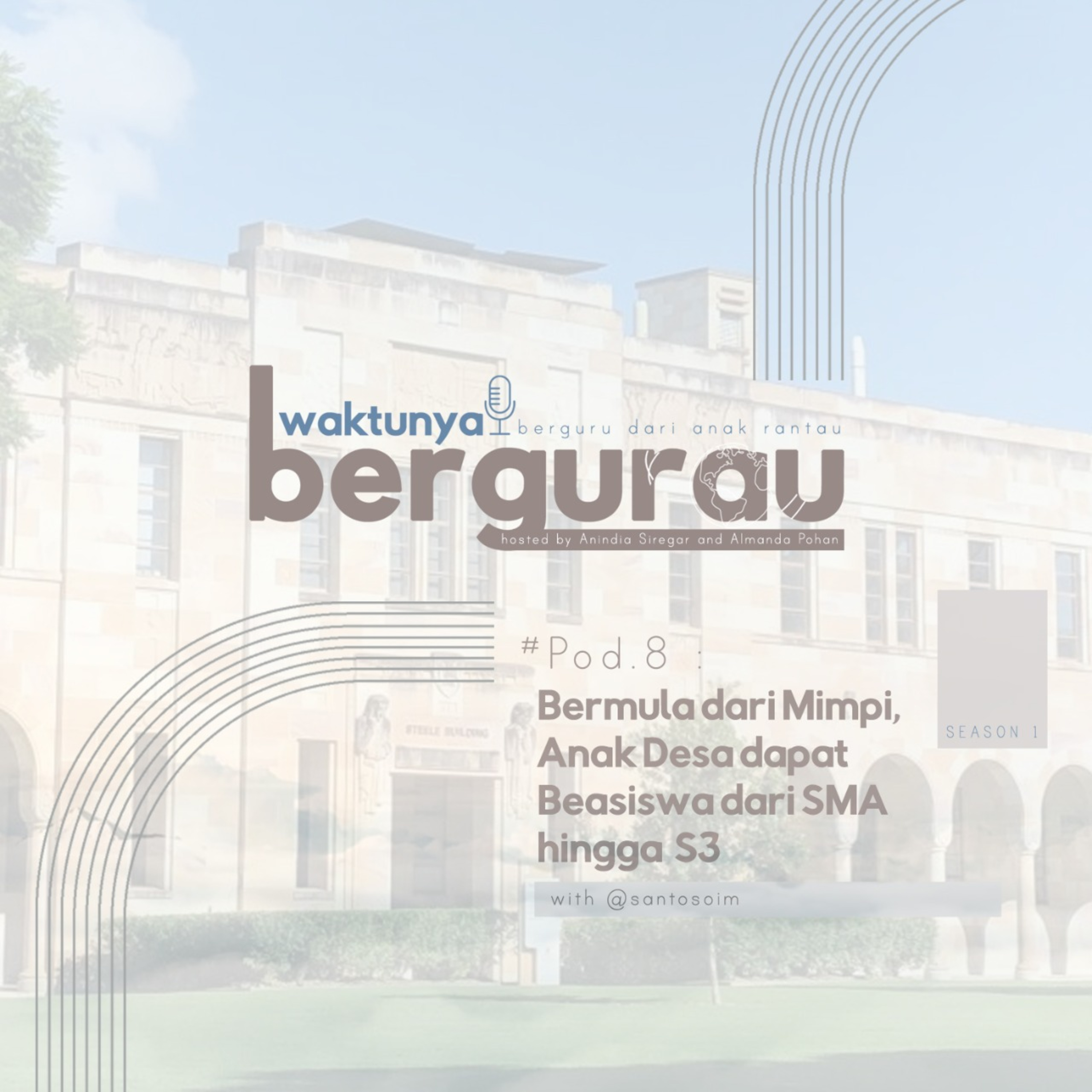 Podcast Waktunya Bergurau (Berguru dari Anak Rantau)