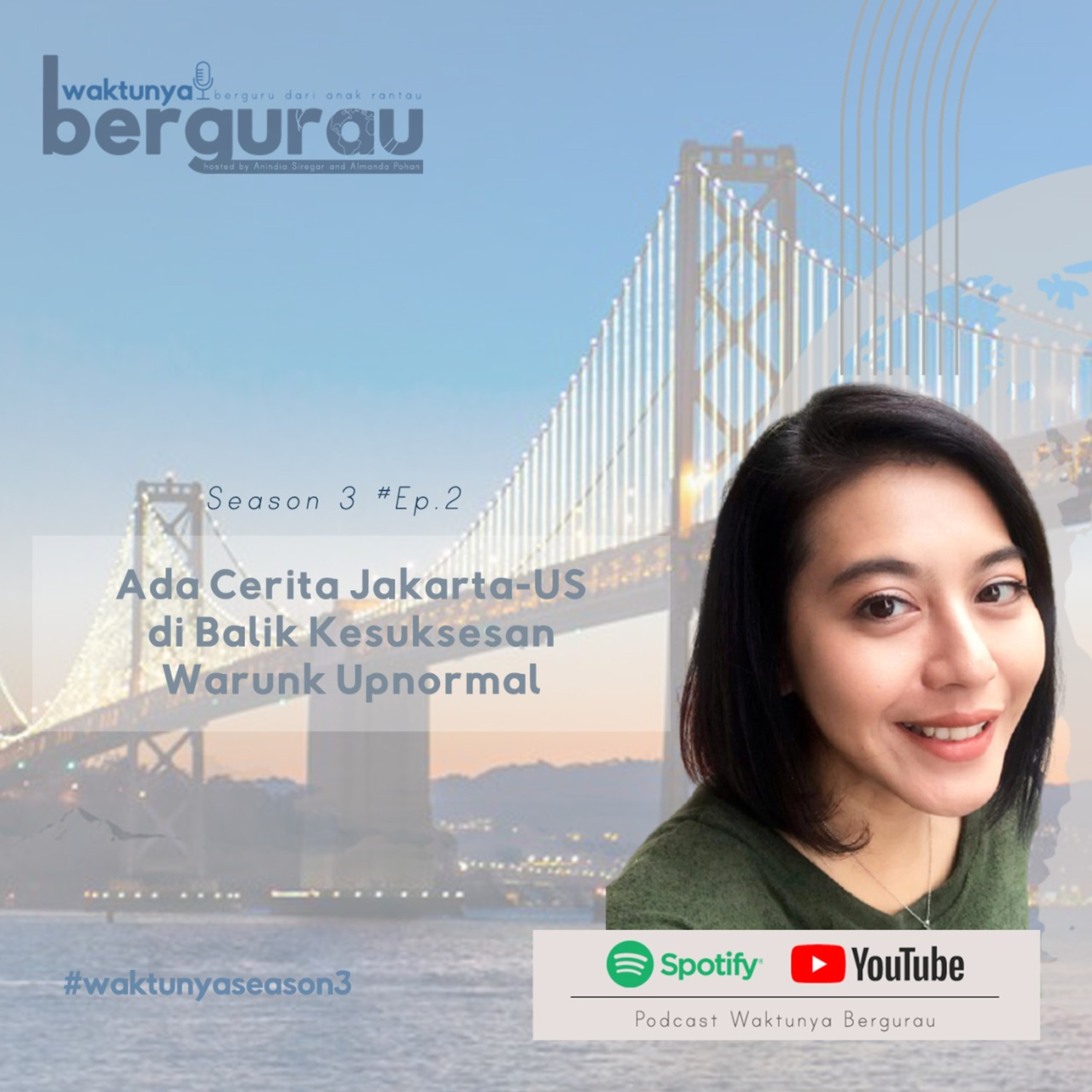 Podcast Waktunya Bergurau (Berguru dari Anak Rantau)