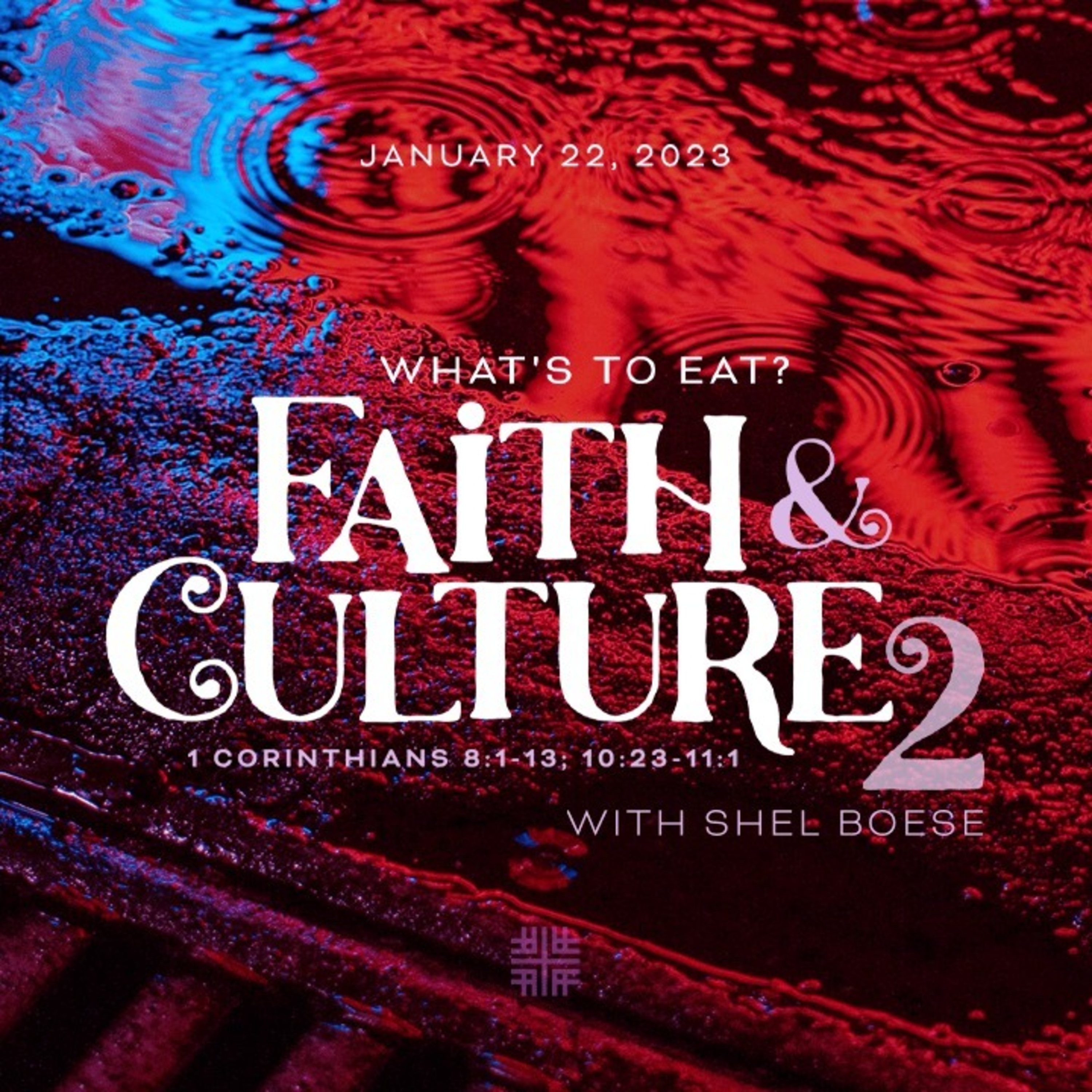 🔎 Faith and Culture 2: What's to Eat? with Shel Boese episode artwork