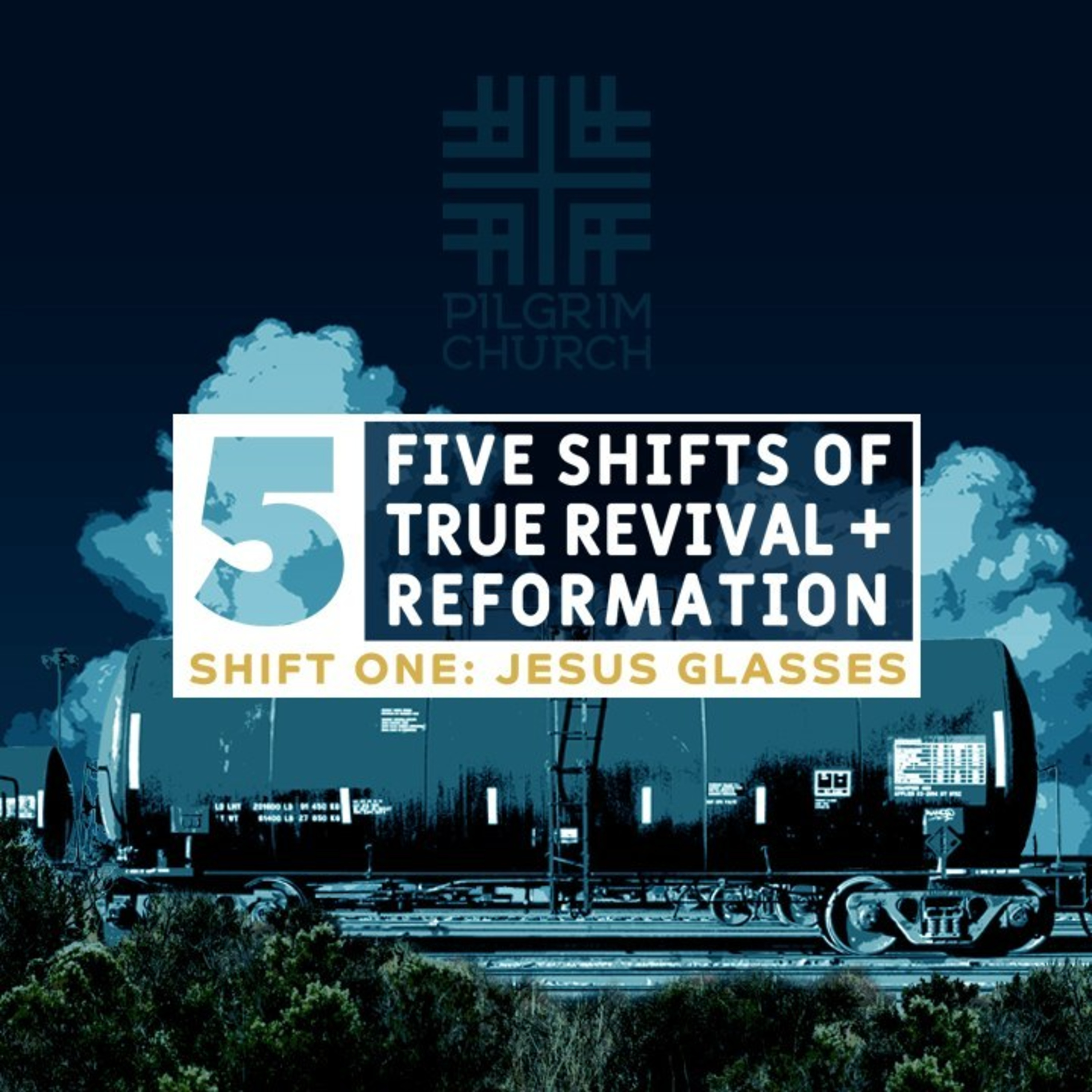 5️⃣ FIVE SHIFTS OF TRUE REVIVAL + REFORMATION Shift One: Jesus Glasses with Shel Boese episode artwork
