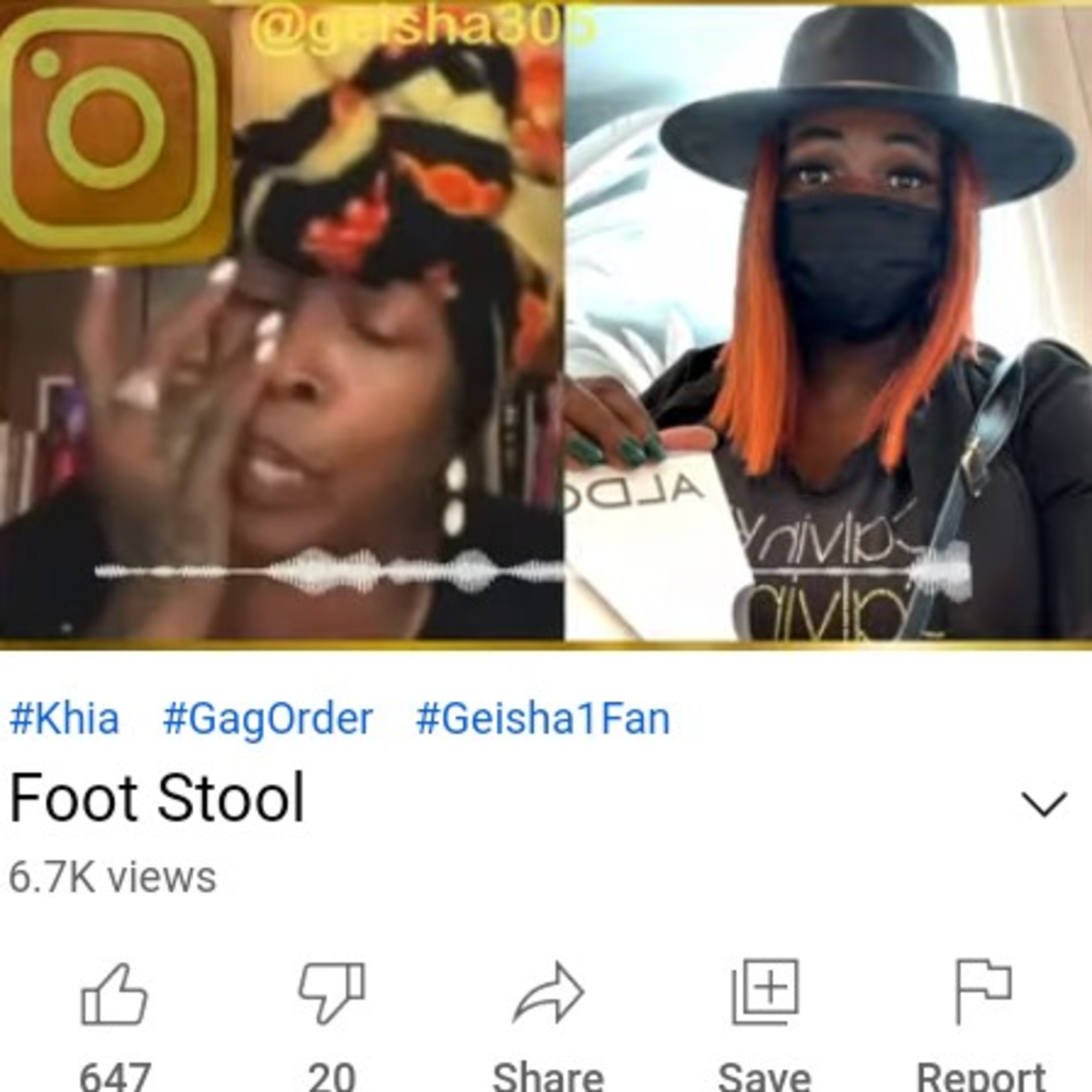 My take: Geisha305's rant on Khia bashing Frankie Lons, Keyshia Cole's late mom episode artwork