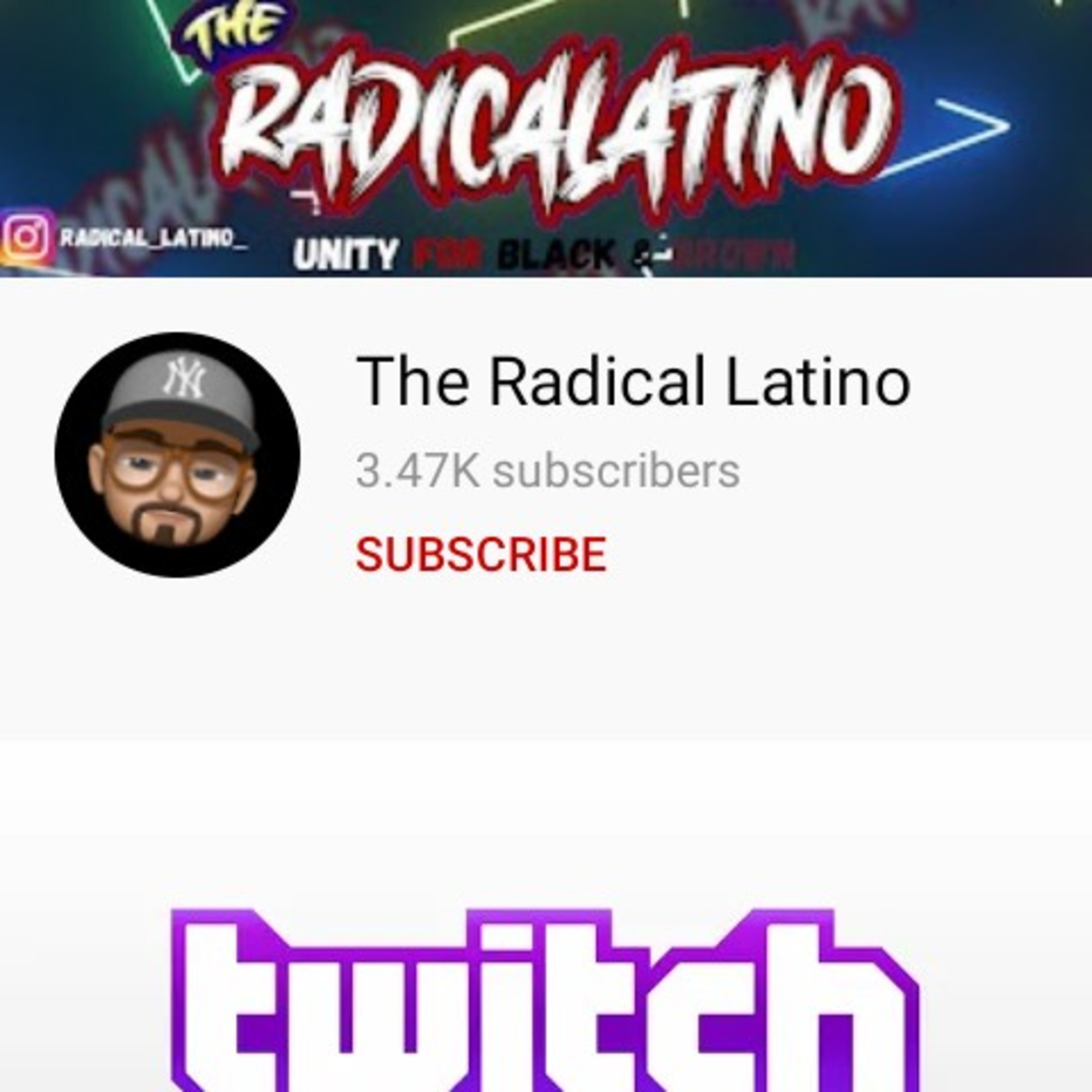 Is Radical Latino exploiting Ados "black" male victimhood for clout? esp With Cynthia G & Universal episode artwork