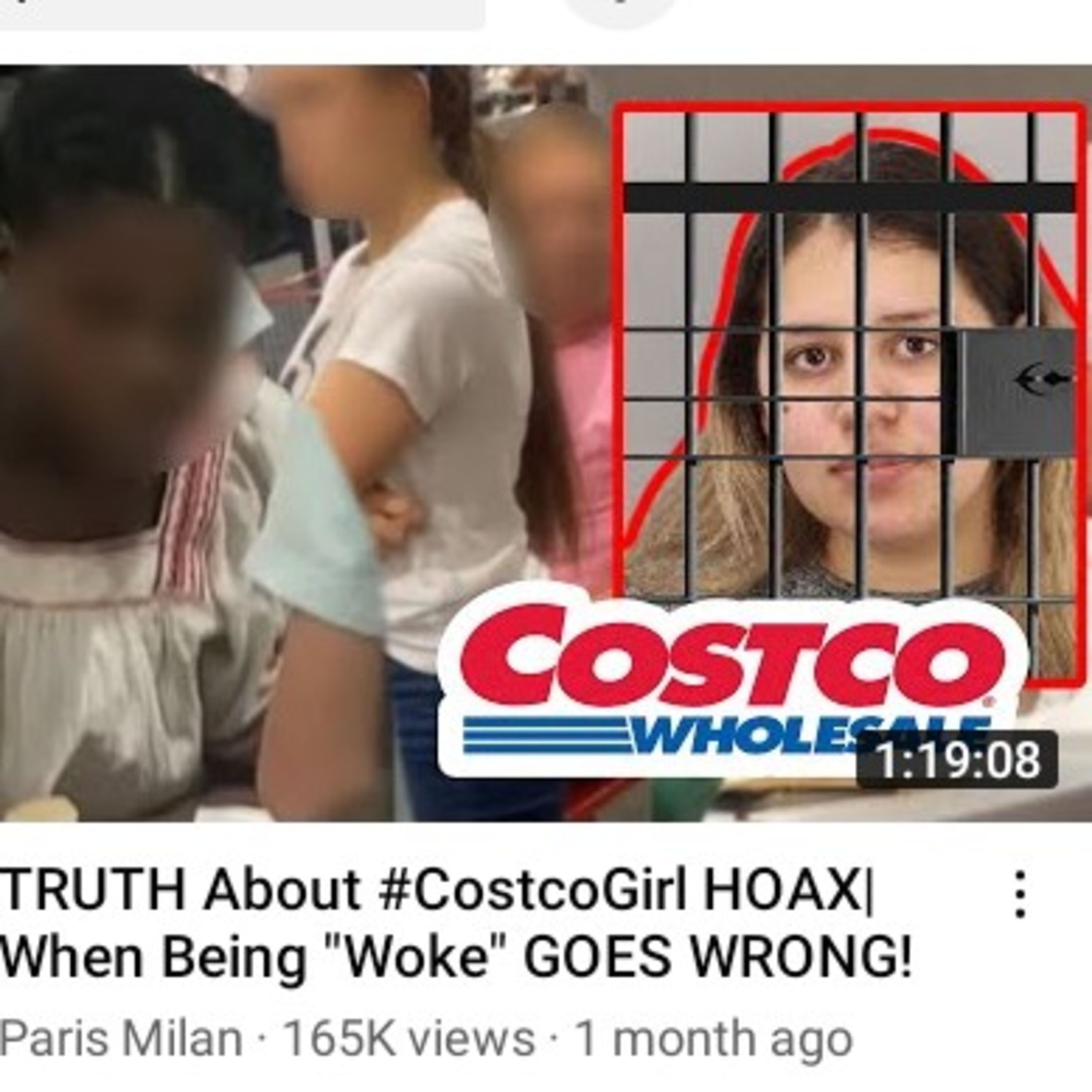 Bashing Paris Milan's video about #costogirl incident episode artwork