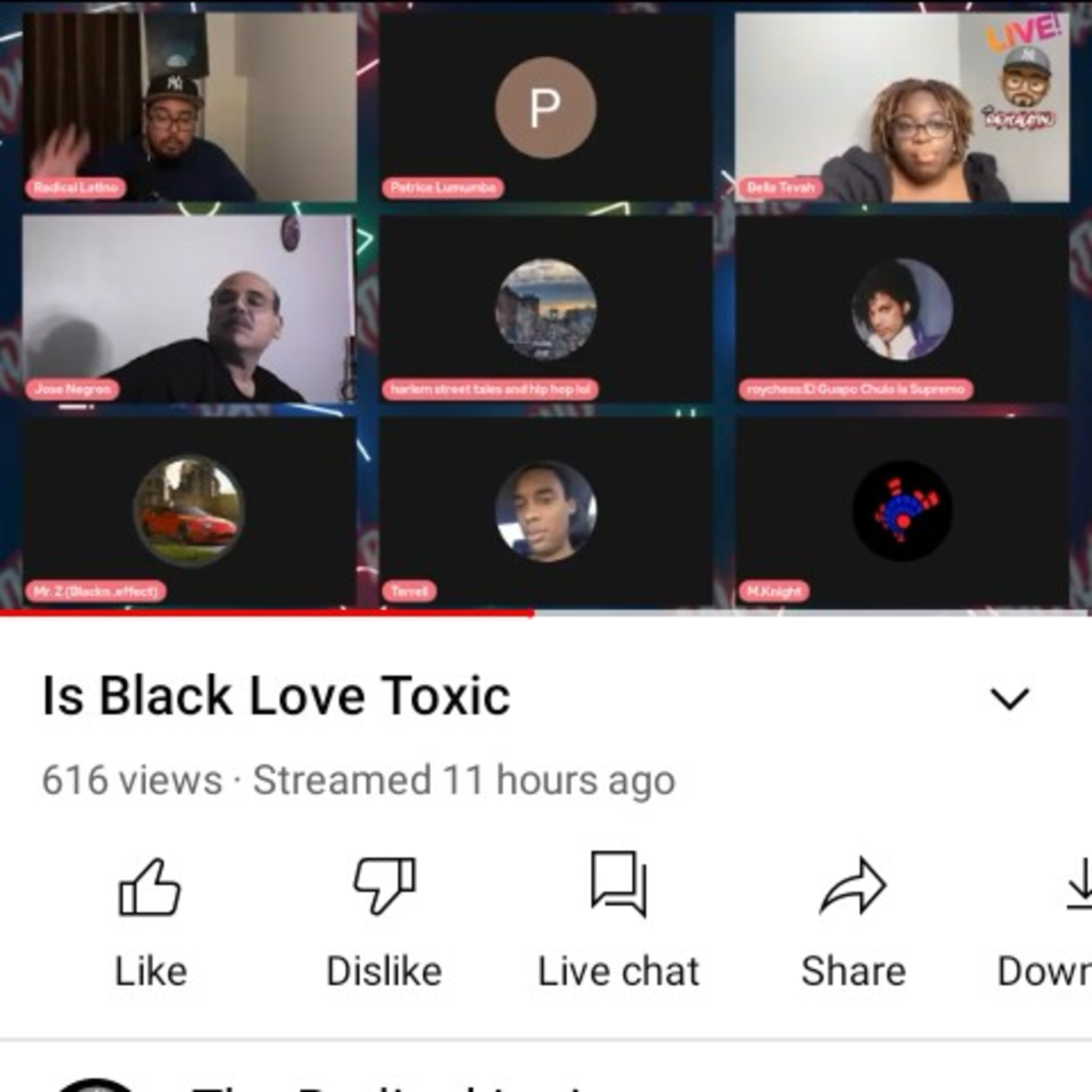 My ether of Radical Latino's Last Night Minstrel Willie Lynch Toxic "Black" Love show episode artwork