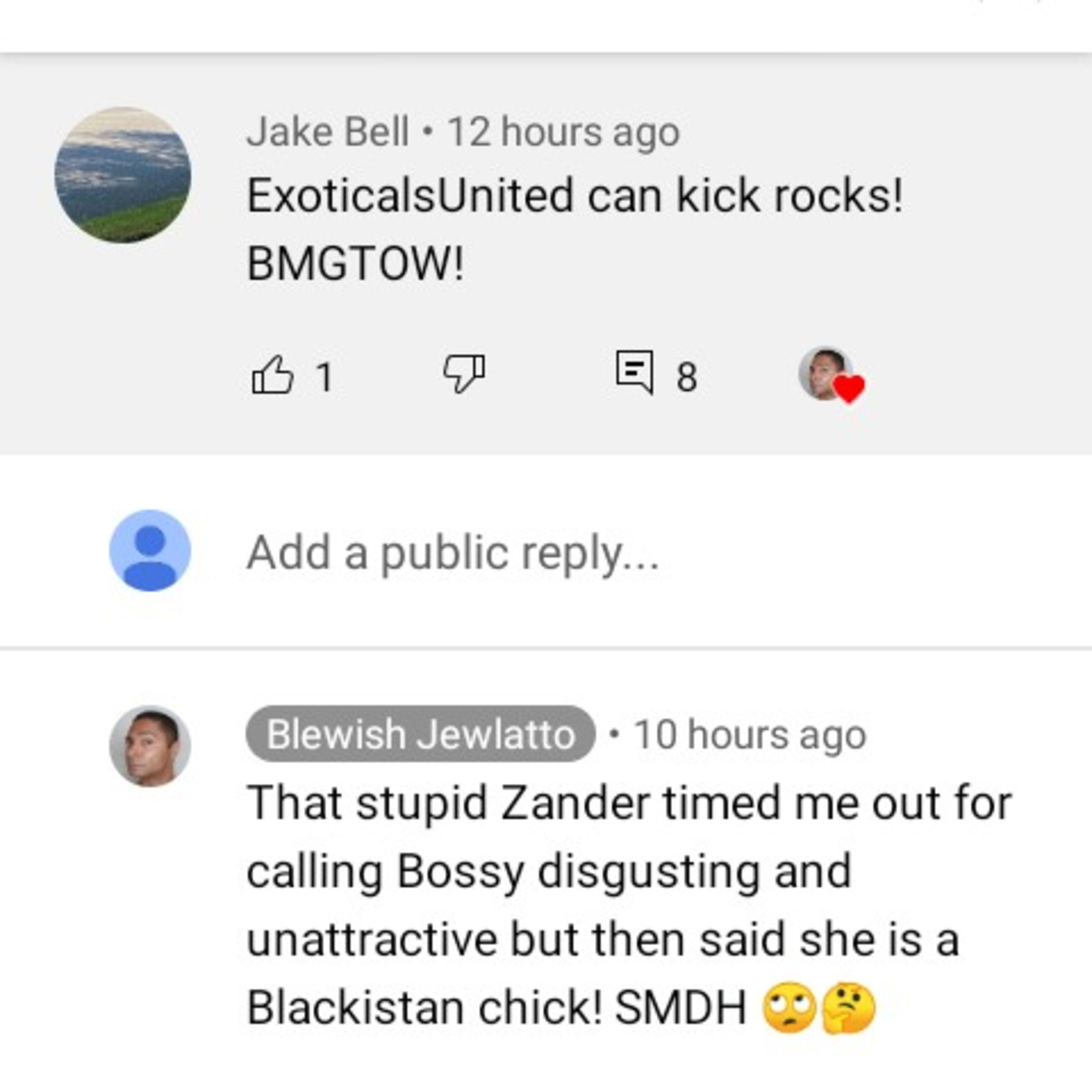 Blewish Jewlatto & his friend are now bashing Exotical United episode artwork