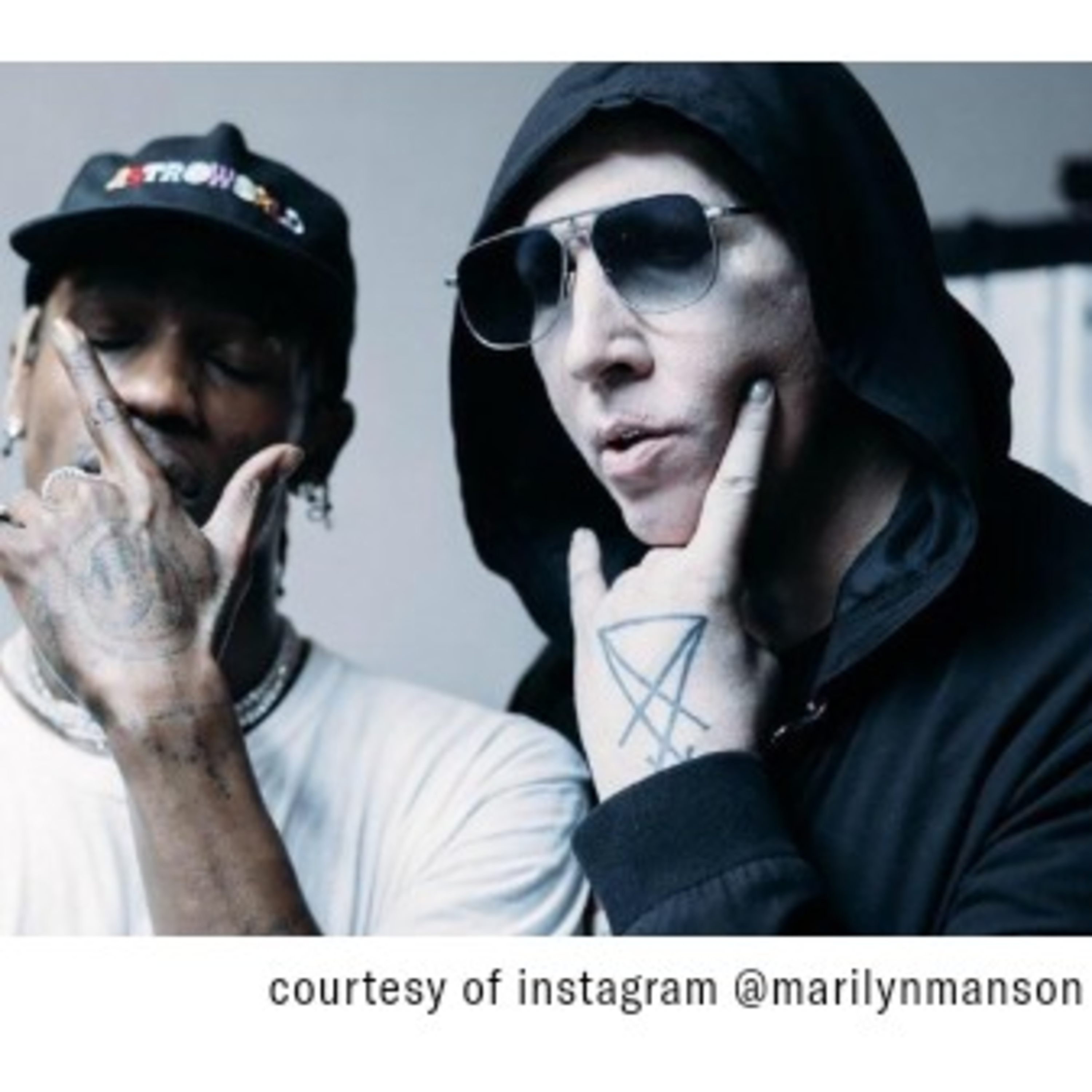 Was Marilyn Manson's home raid connected to Travis Scott & Astroworld? Satanic Panic episode artwork