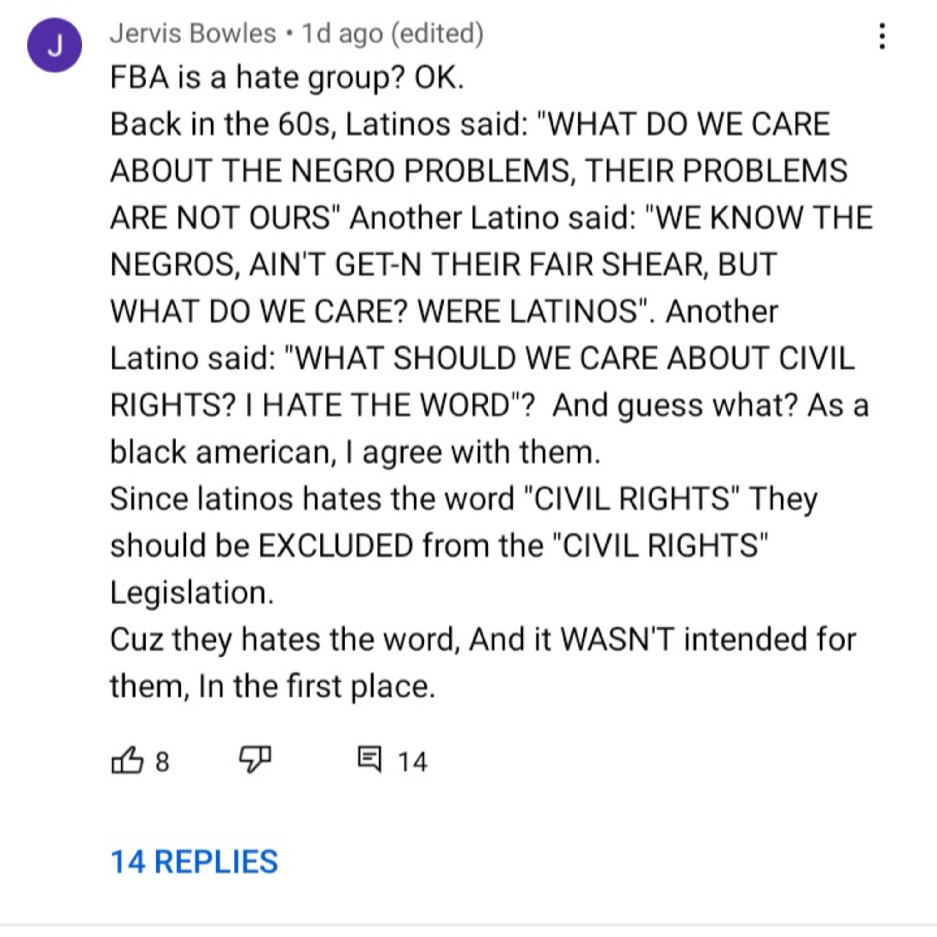 Why Radical Latino or LatinX isn't calling LULAC a hate group instead of FBA or ADOS?  episode artwork