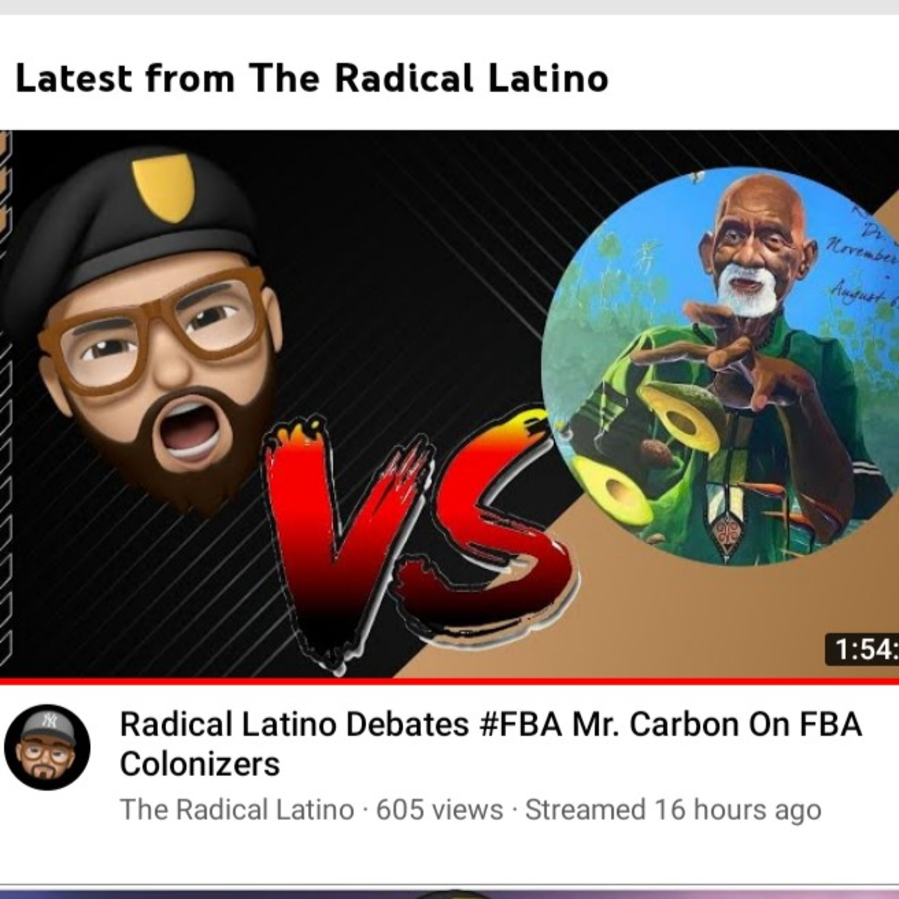 Strawberry & Cotton picking drama: Radical Latino vs Mr. FBA Carbon Master. PART 1 episode artwork