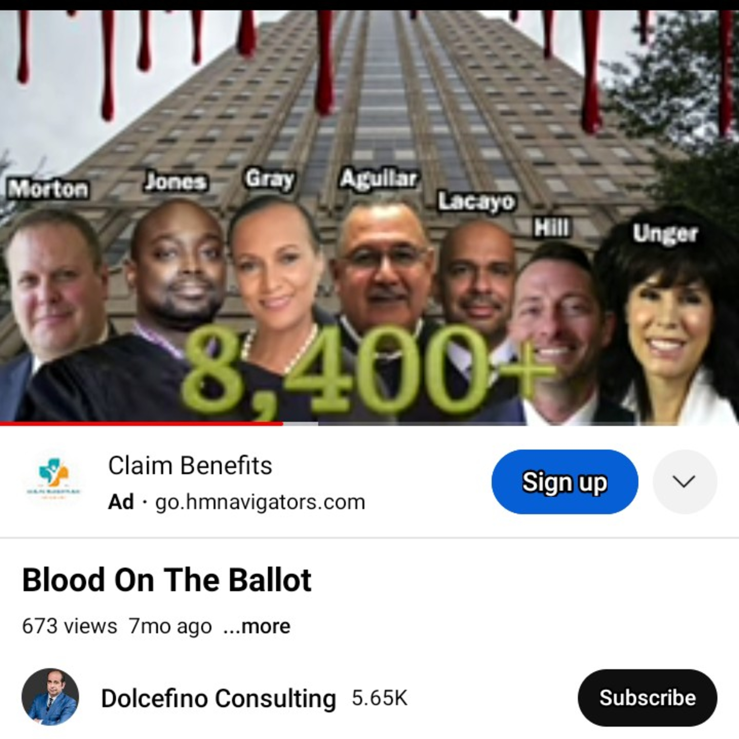 We bashed Soft on Crime Harris County judges/I criticize Judge Cynthia Gonzales of Phoenix  episode artwork