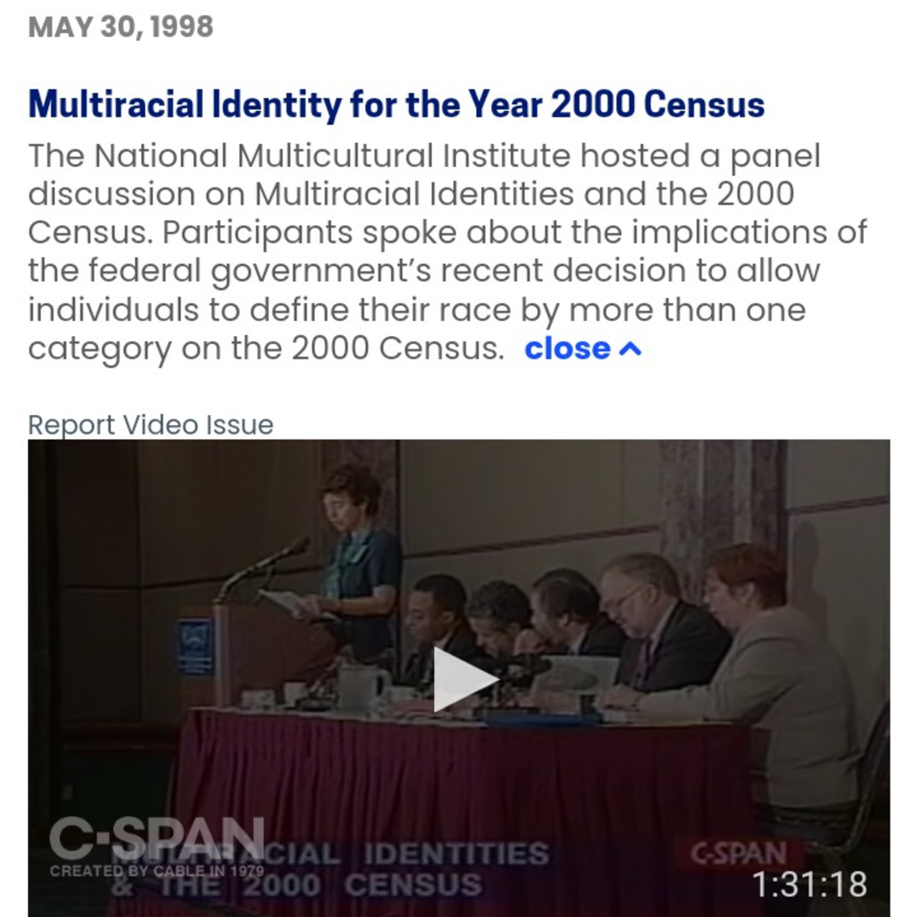 How to classify yourself as MULTIRACIAL on paper? I check black, white, Native American & Hispanic  episode artwork