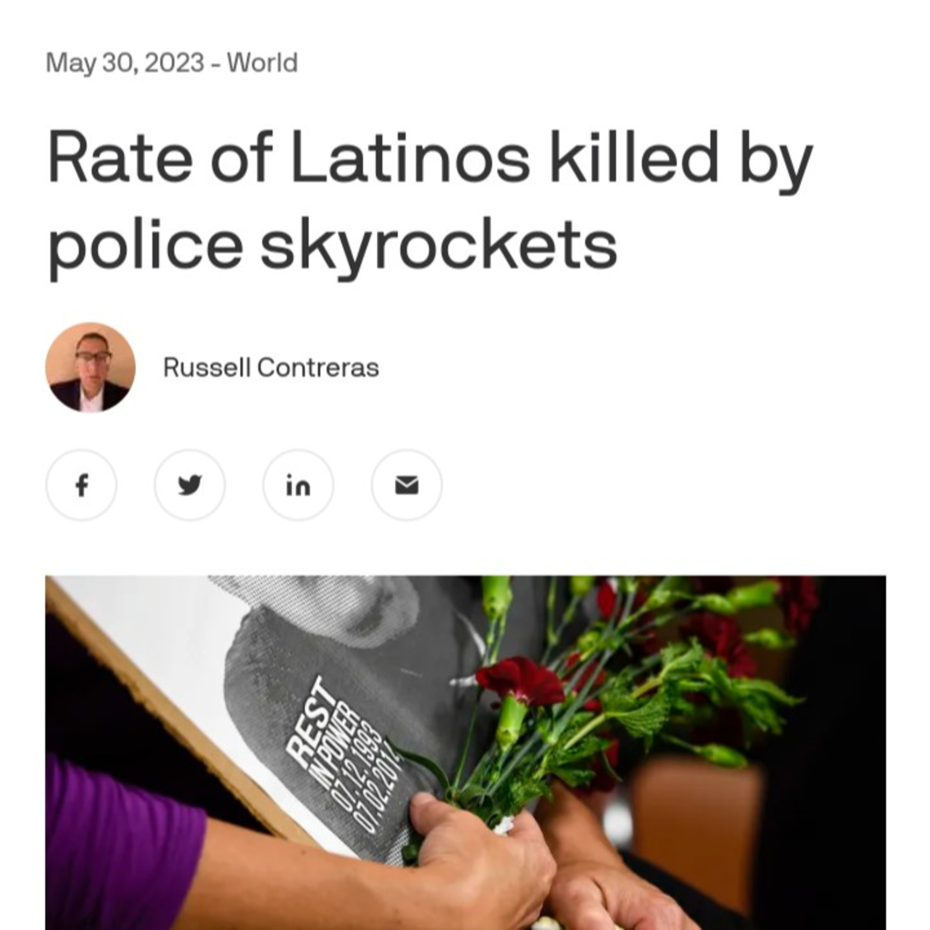 Radical Latino's video about Latinos killed by police. Here is my take. What about bad Latino cops?  episode artwork