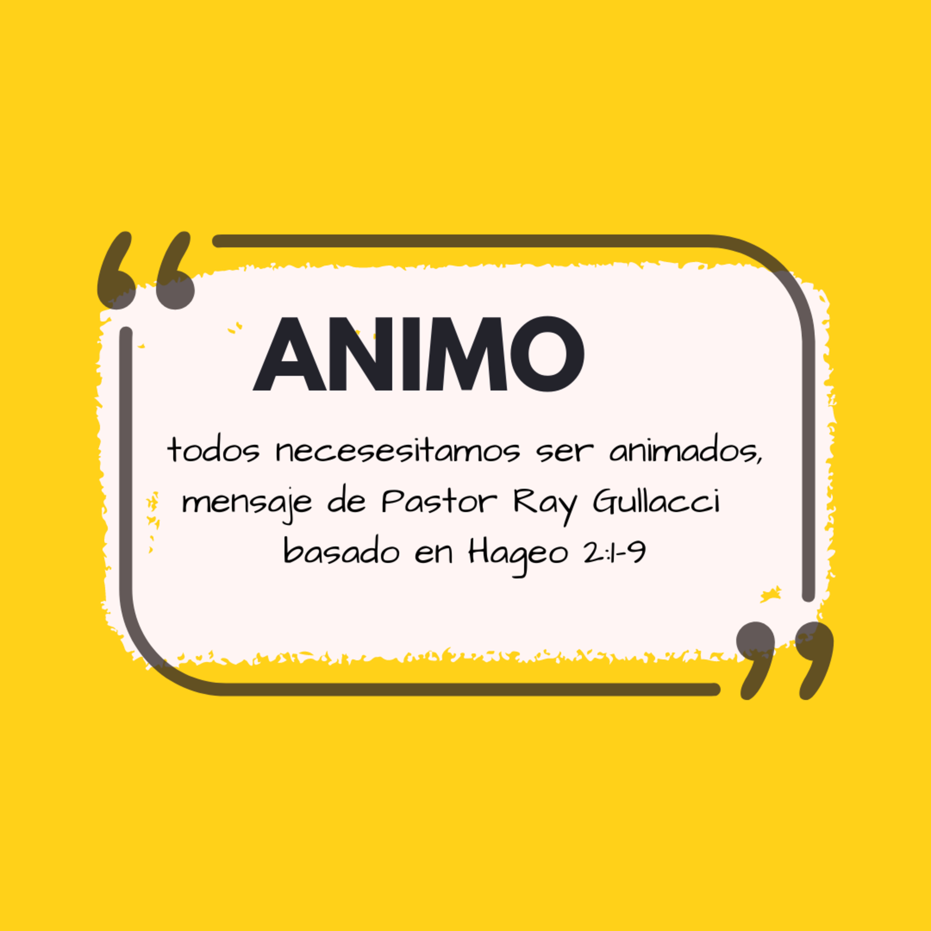 Animo hermano 07-08-2022 episode artwork