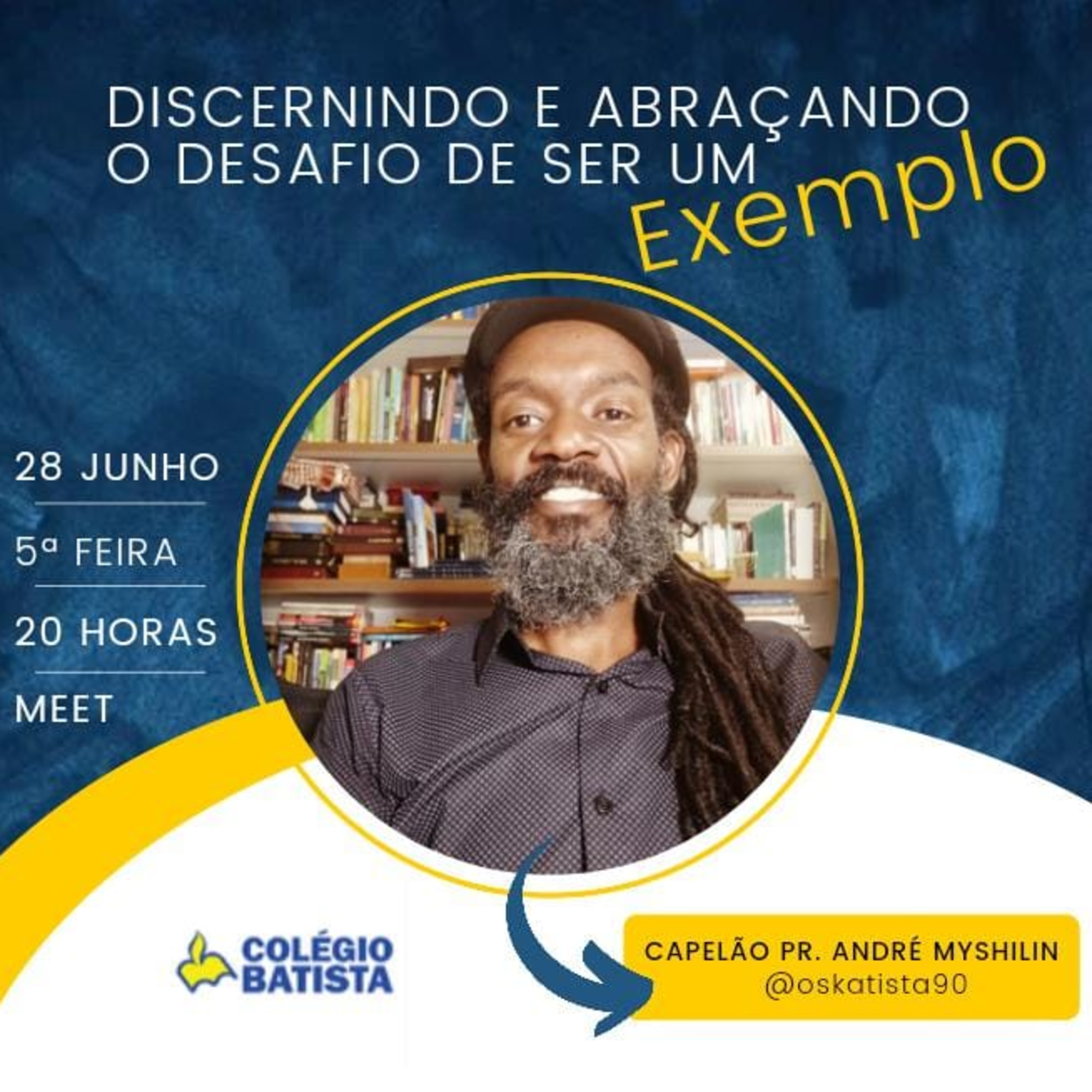 #3 Escola de Pais CIBA 2022. "Discernindo e Abraçando o Desafio de Ser Um Exemplo".