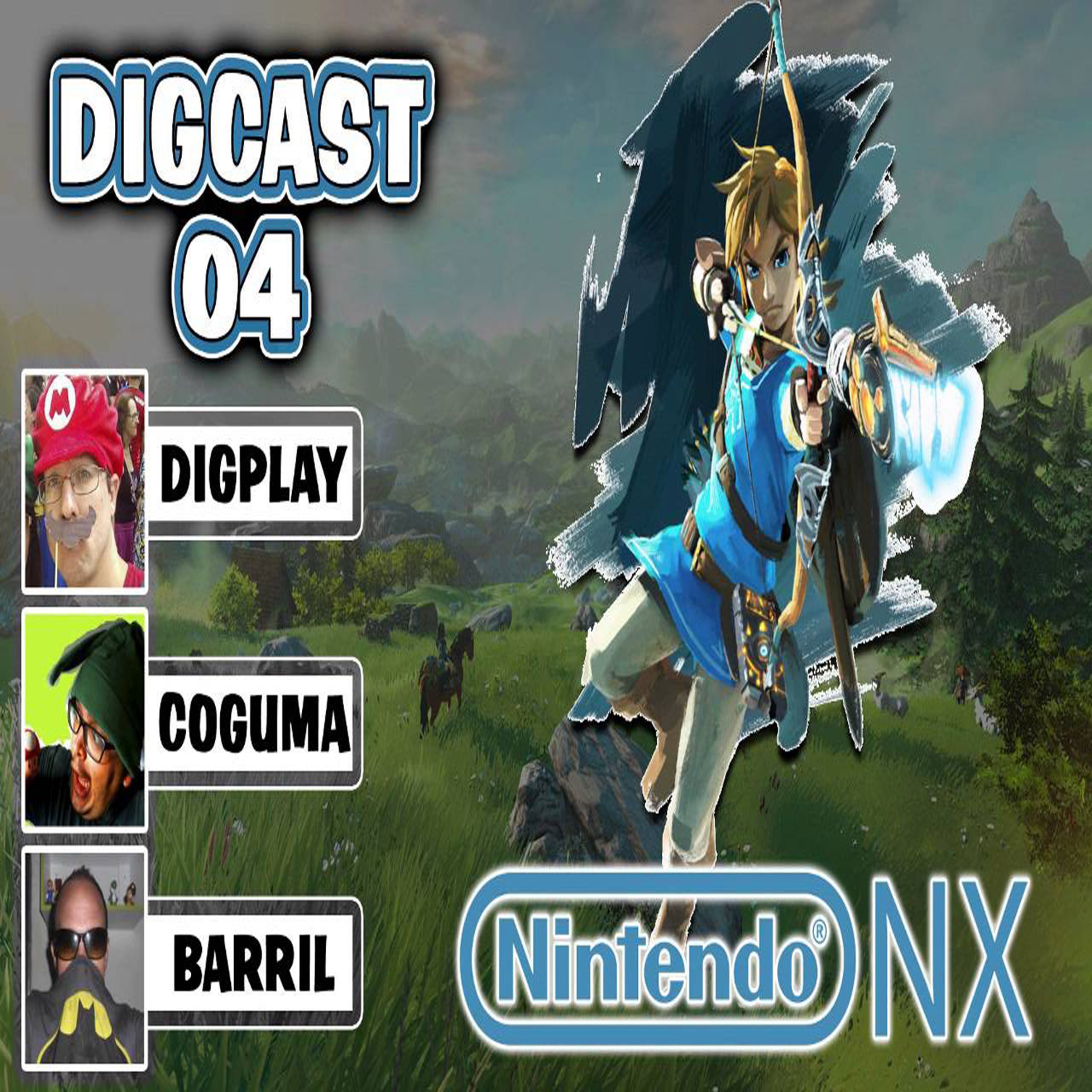 DIGCAST #04 - Lançamento do NX, adiamento do Zelda U e nossas teorias
