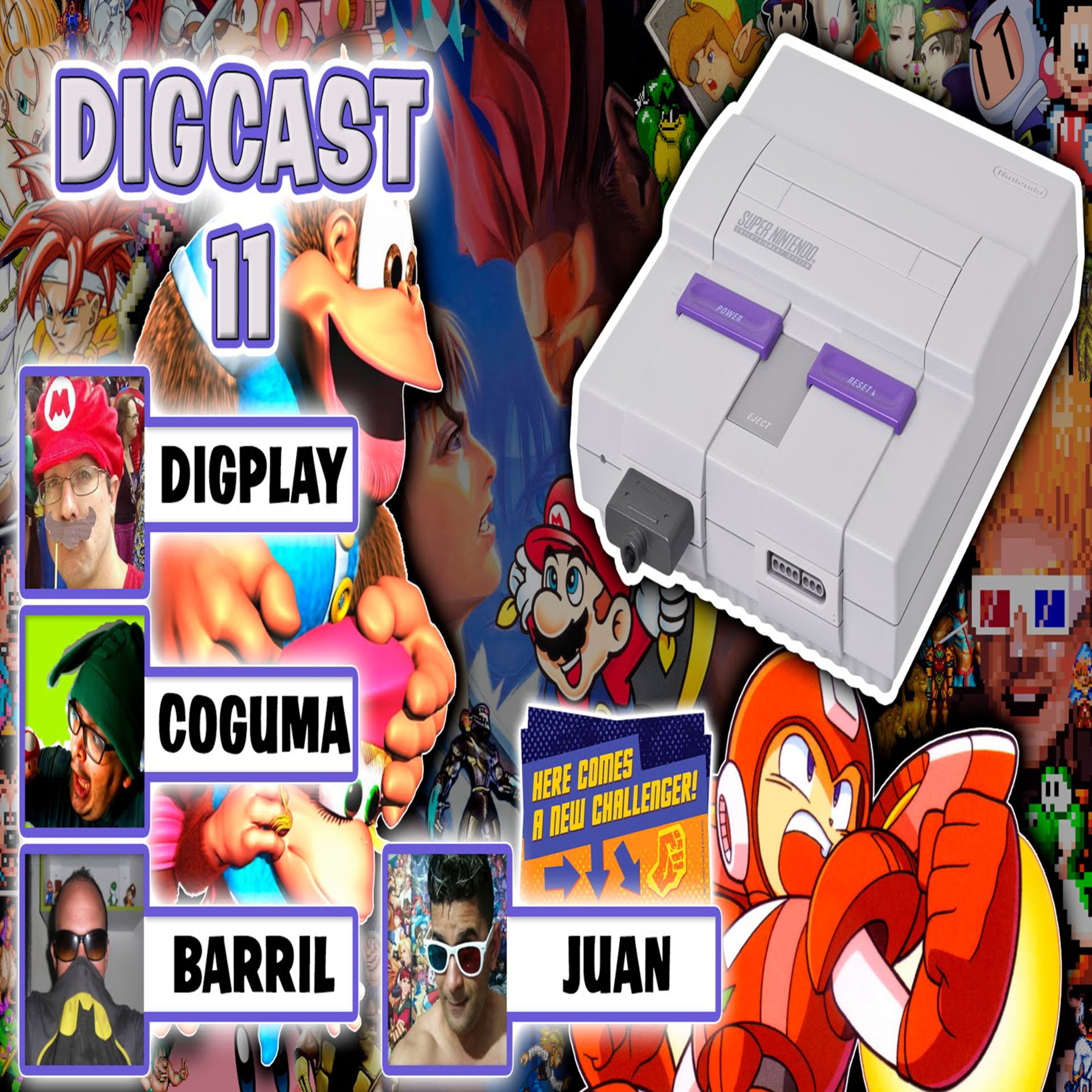 DIGCAST #11 - Especial 25 anos de Super Nintendo