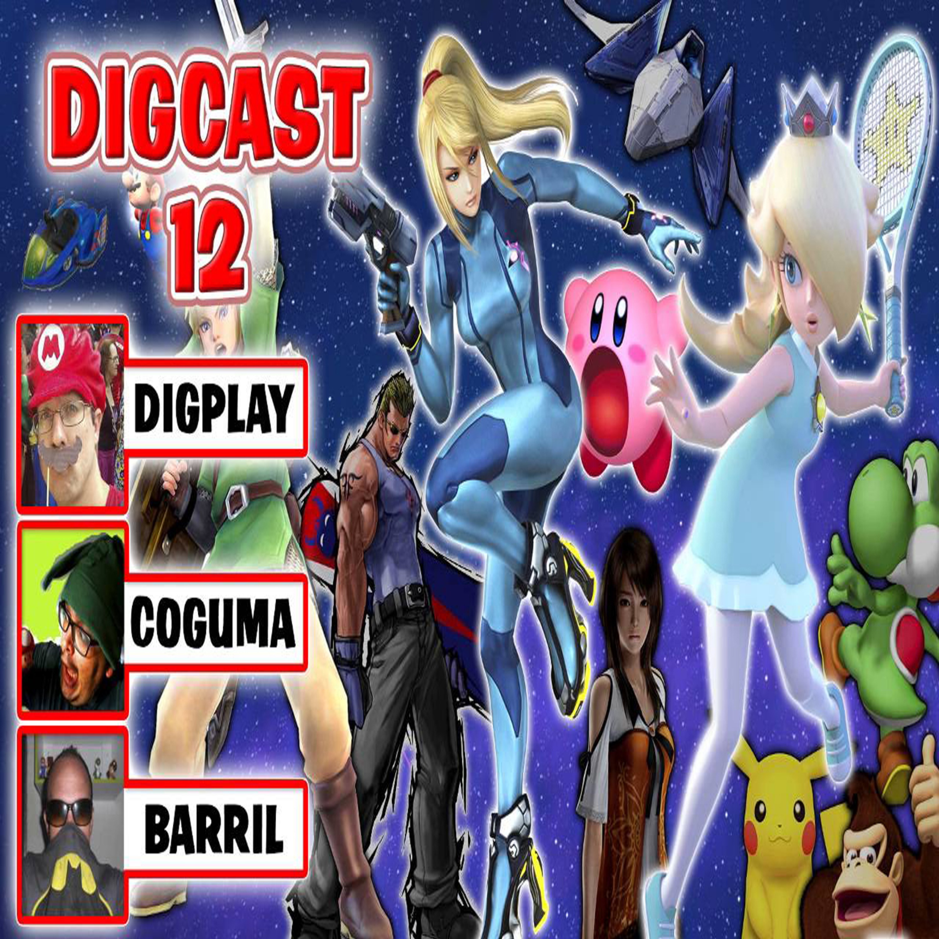 DIGCAST #12 - Nintendo e suas franquias no mundo dos games