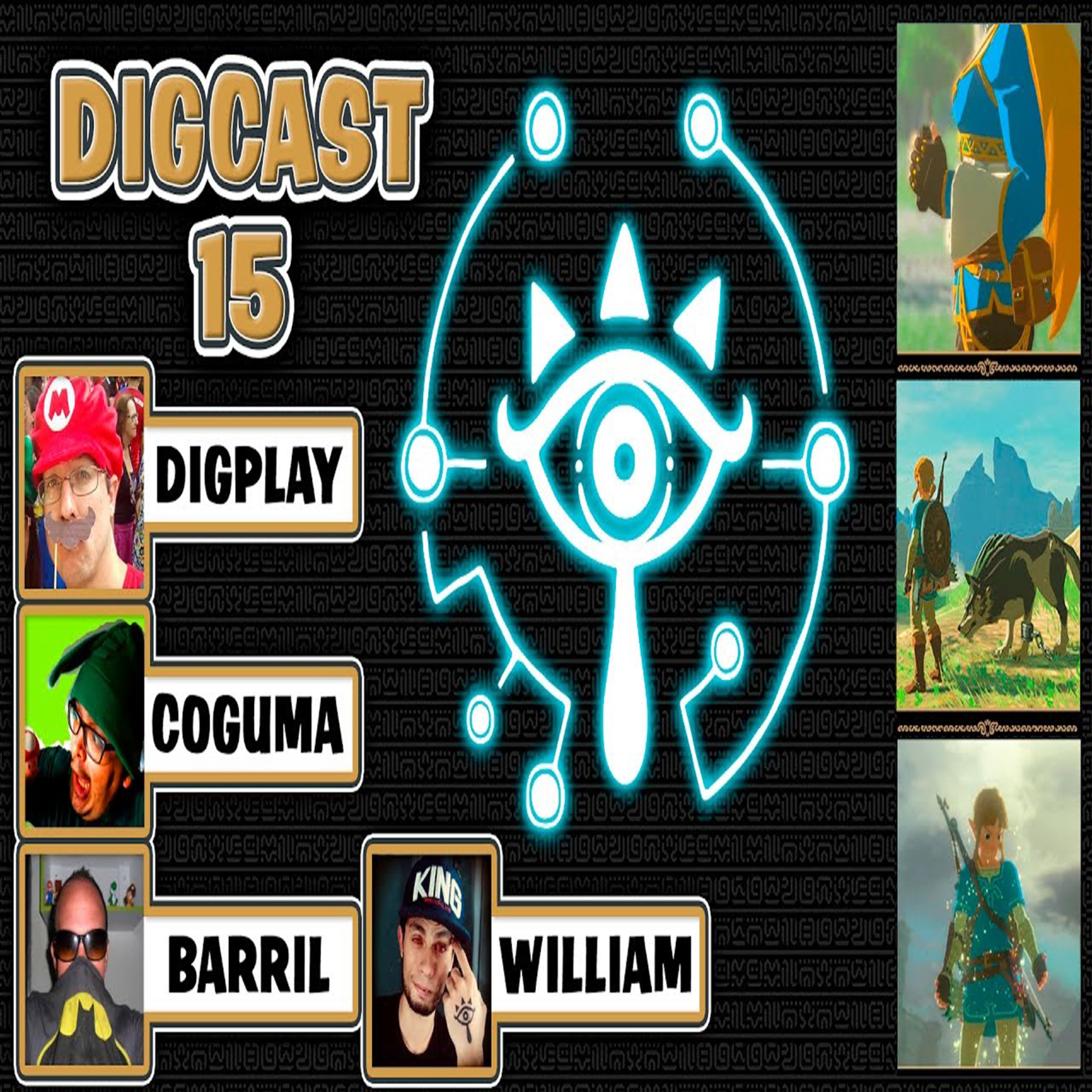 DIGCAST #15 - 30 anos da franquia Zelda e expectativas para o Zelda Breath of the Wild