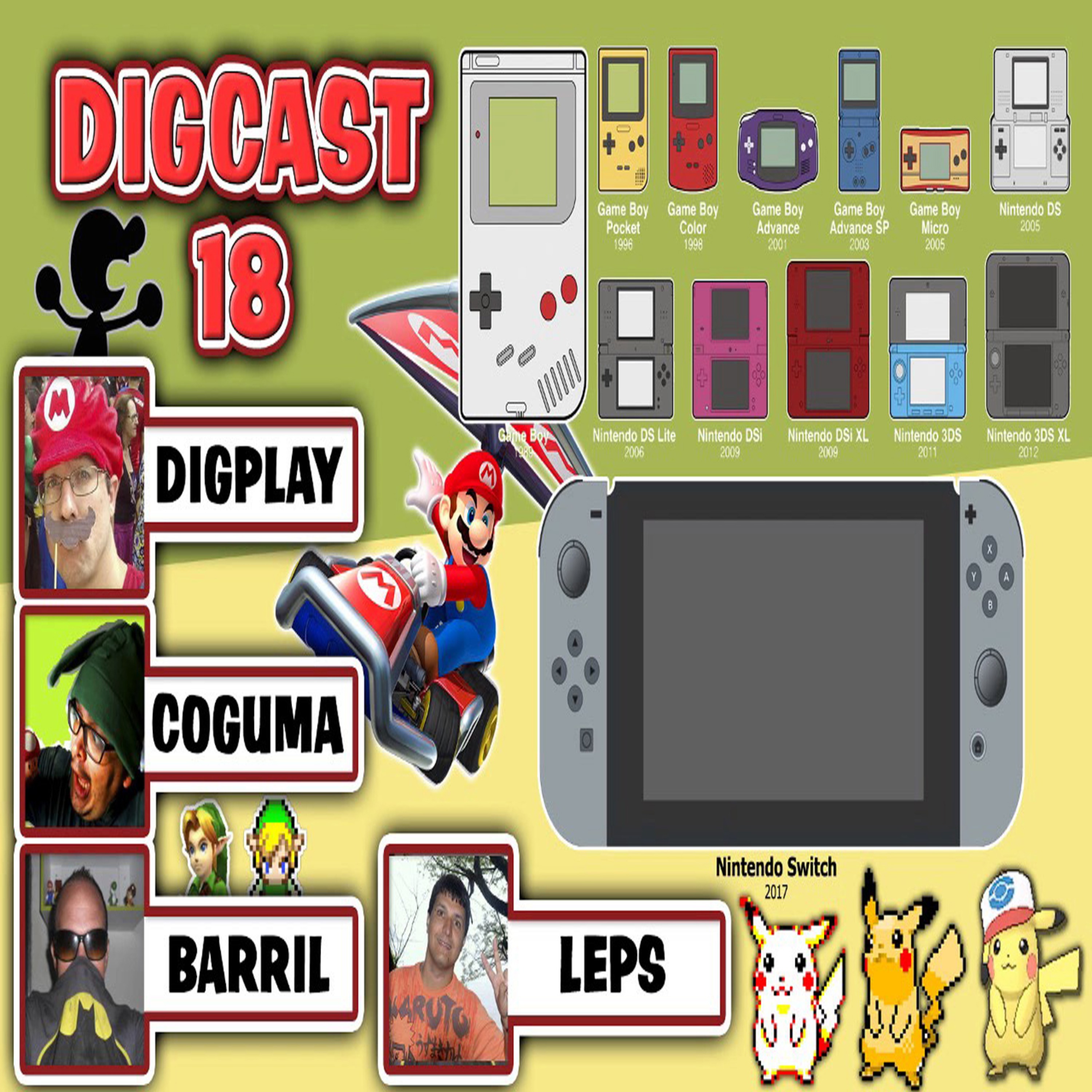 DIGCAST #18 - O futuro dos consoles portáteis da Nintendo
