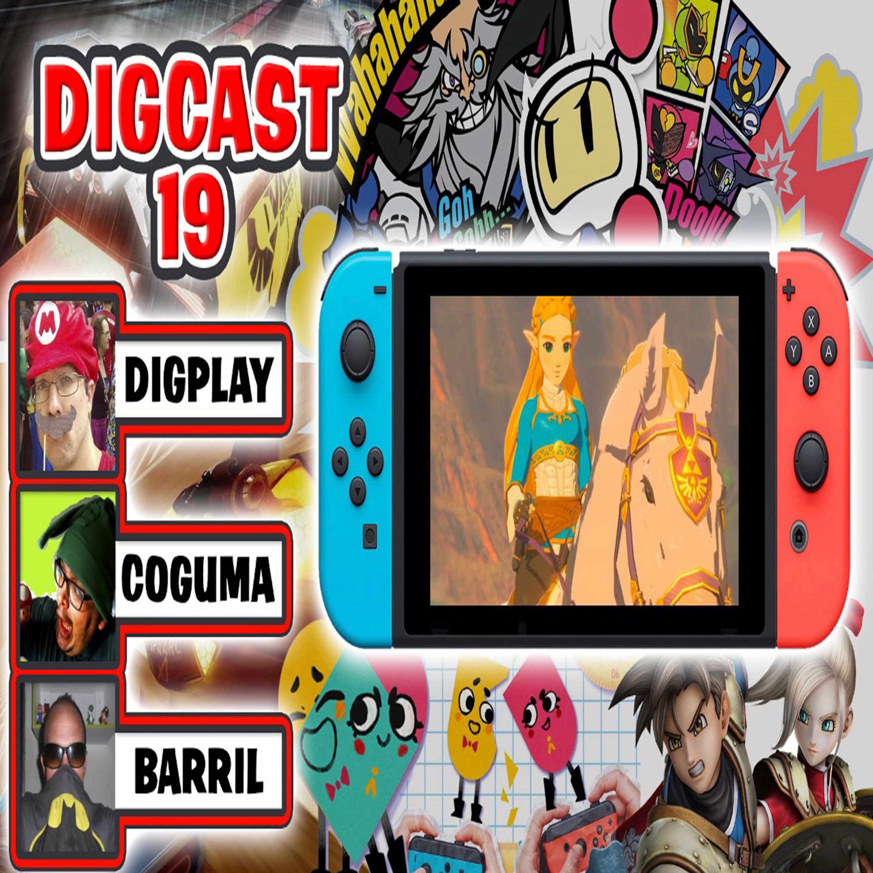 DIGCAST #19 - O lançamento do Nintendo Switch