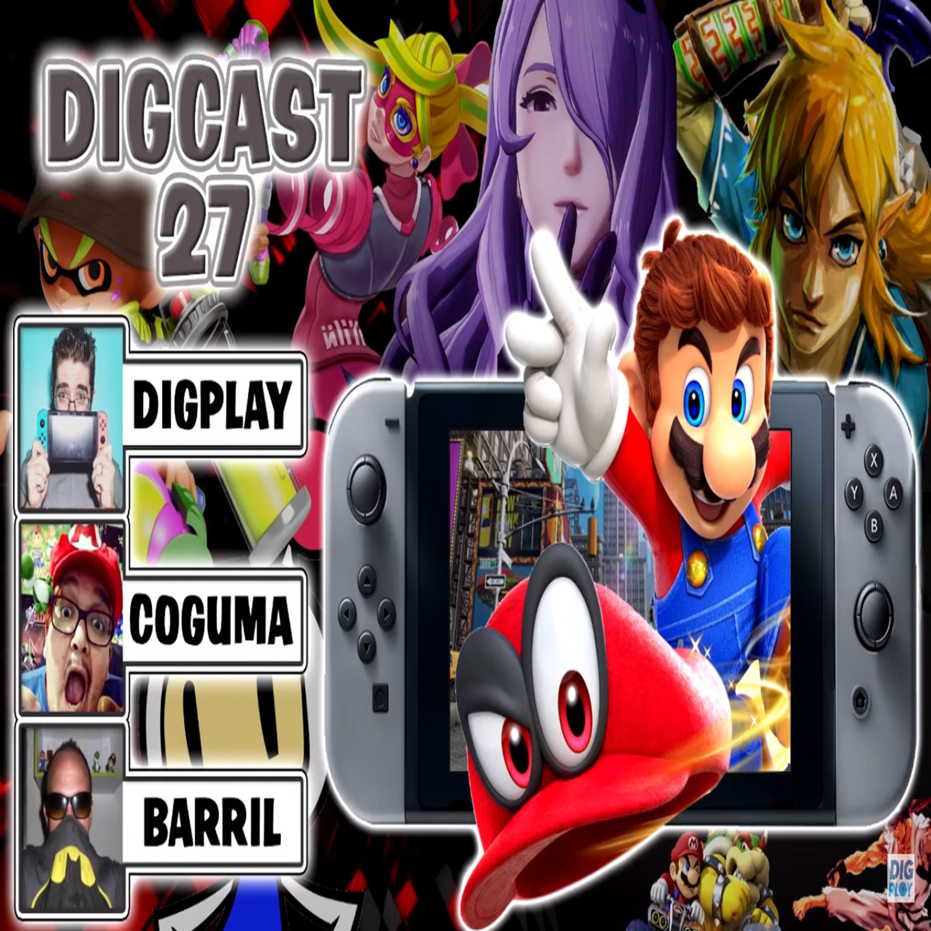 DIGCAST #27 - Nintendo Switch e seus 6 meses de vida