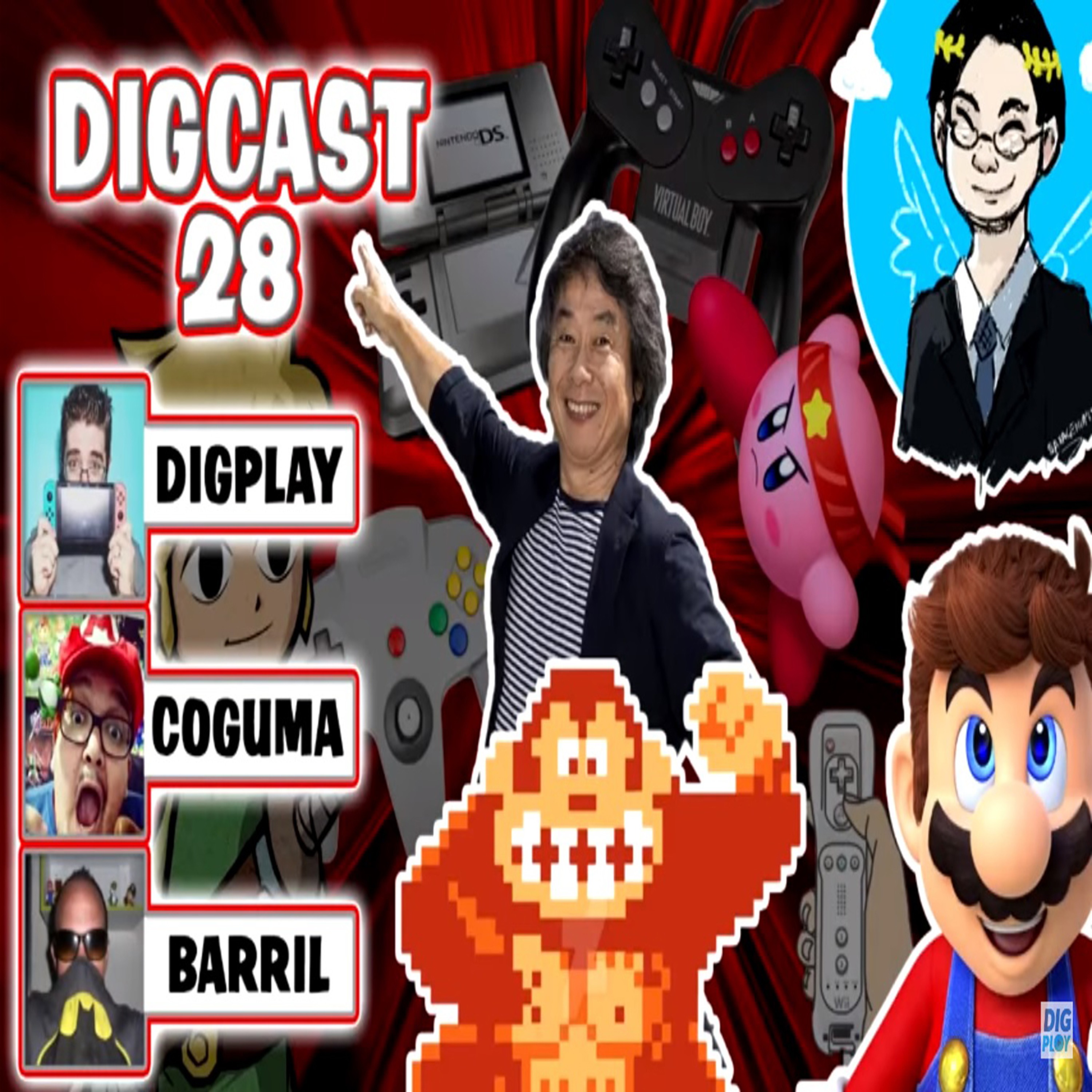 DIGCAST #28 - Nintendo e seus 128 anos