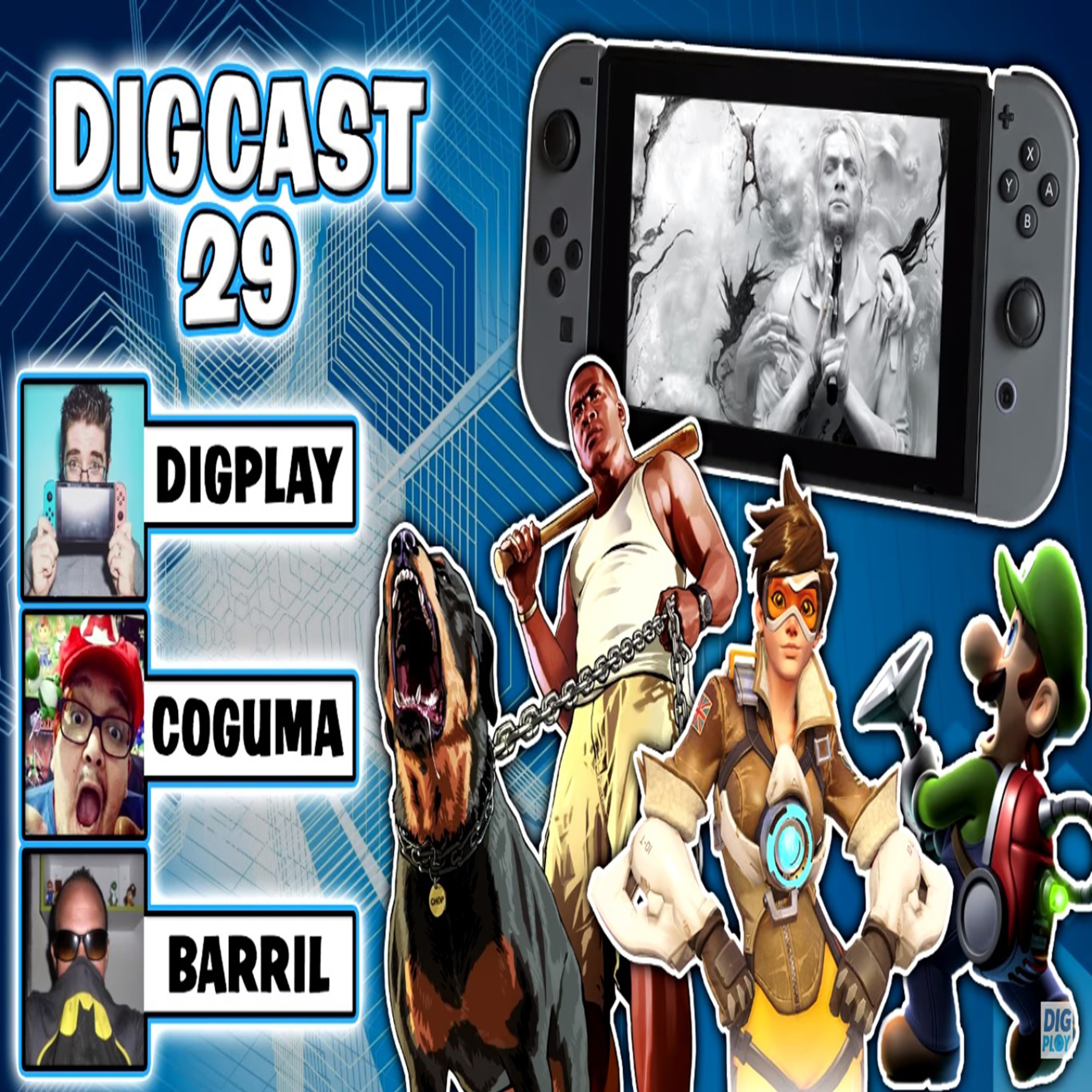 DIGCAST #29 - Jogos que precisam sair no Nintendo Switch