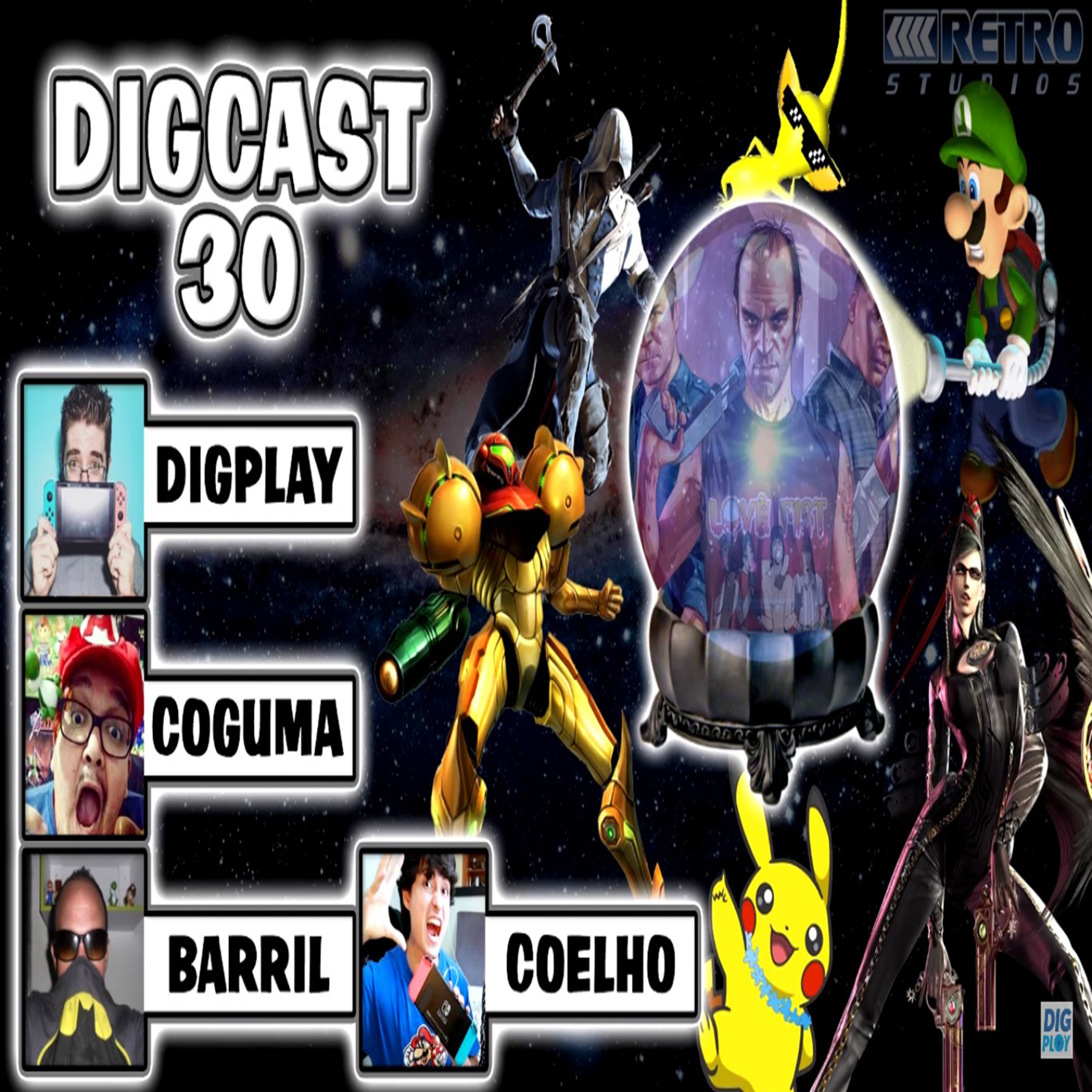 DIGCAST #30 - Previsões para a Nintendo em 2018