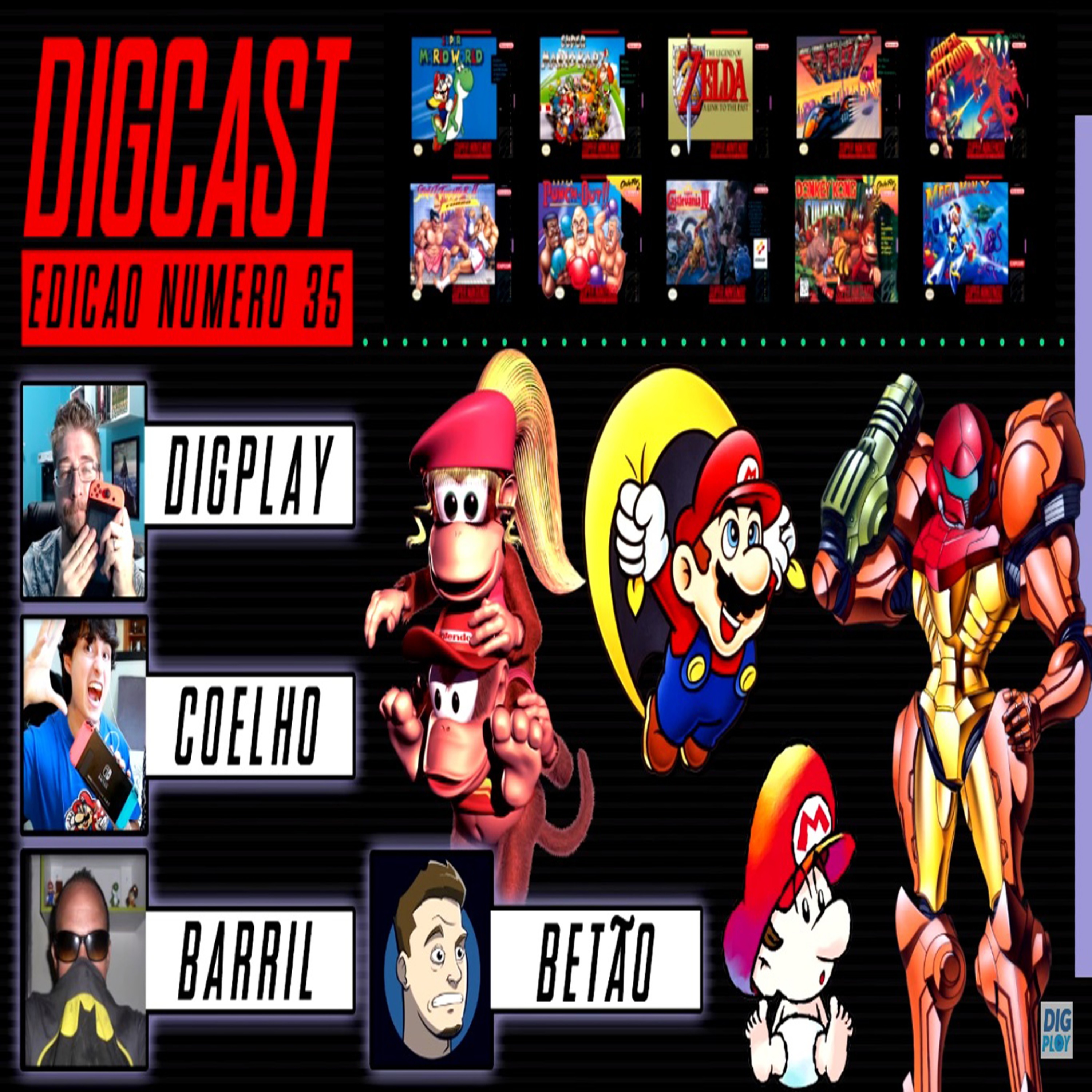 DIGCAST #35 - A Nintendo dos anos 90