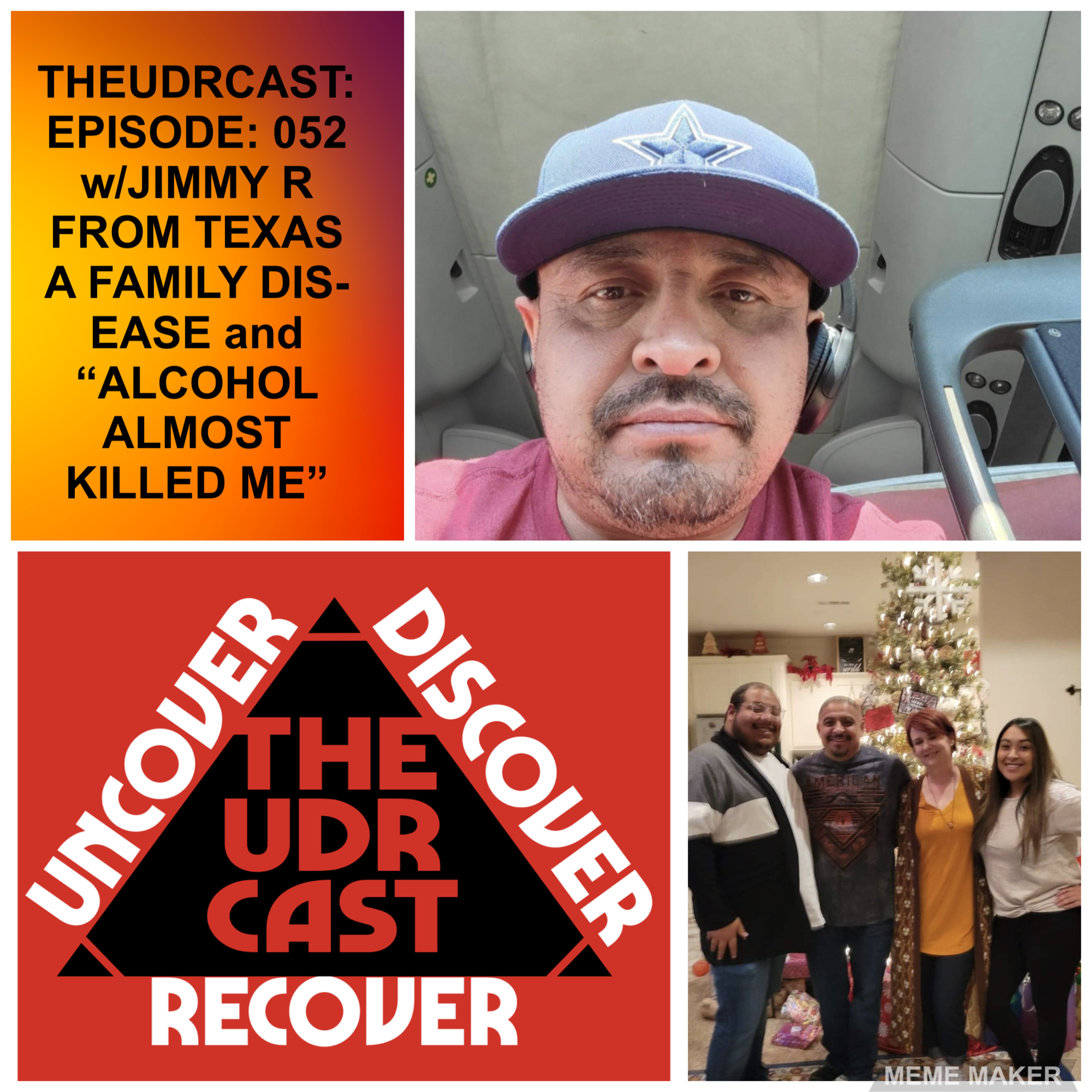 THEUDRCAST: UNCOVER - DISCOVER - RECOVER(Recovering from life, Recovering from substances)