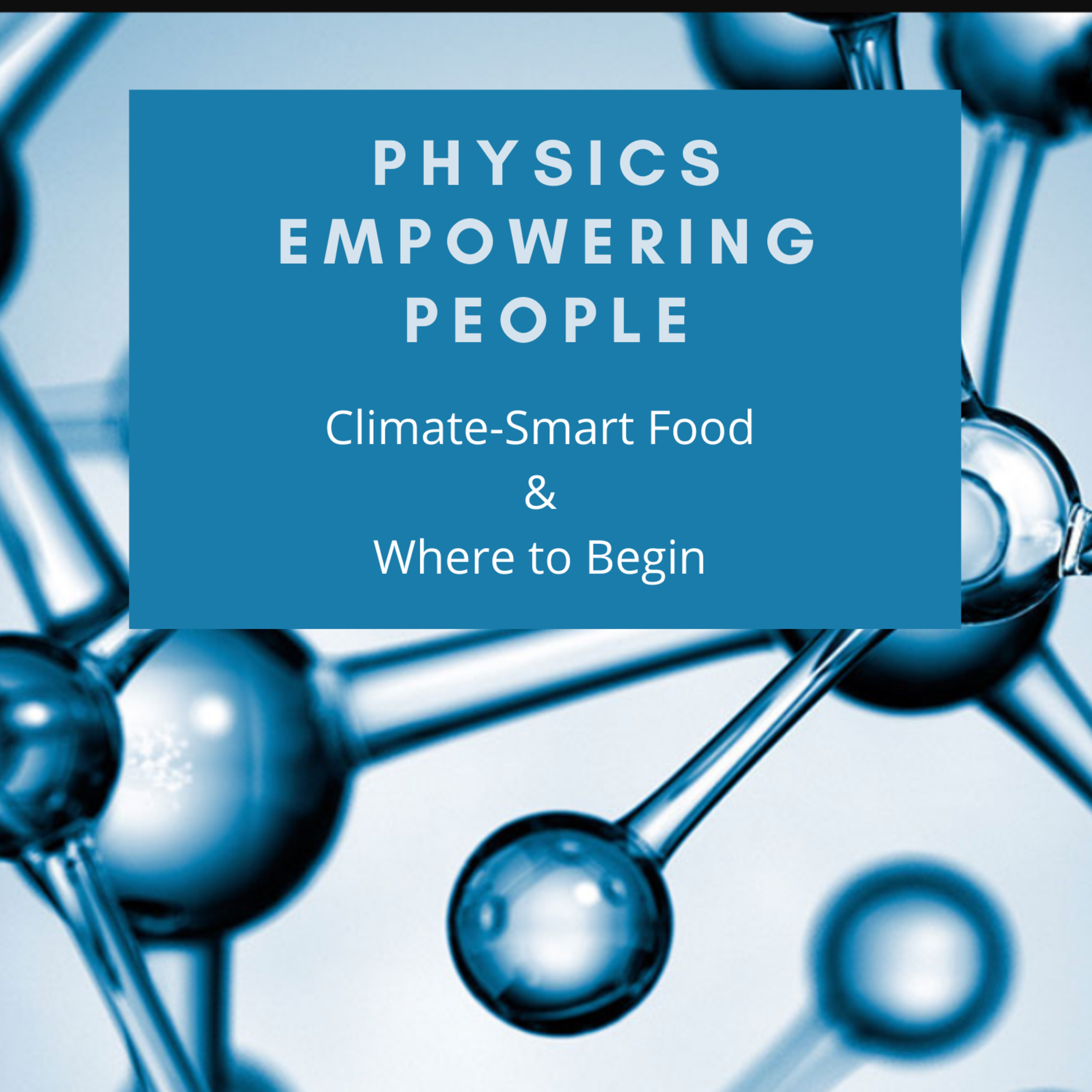 Professor Dave Reay: Climate-Smart Food and Where to Begin