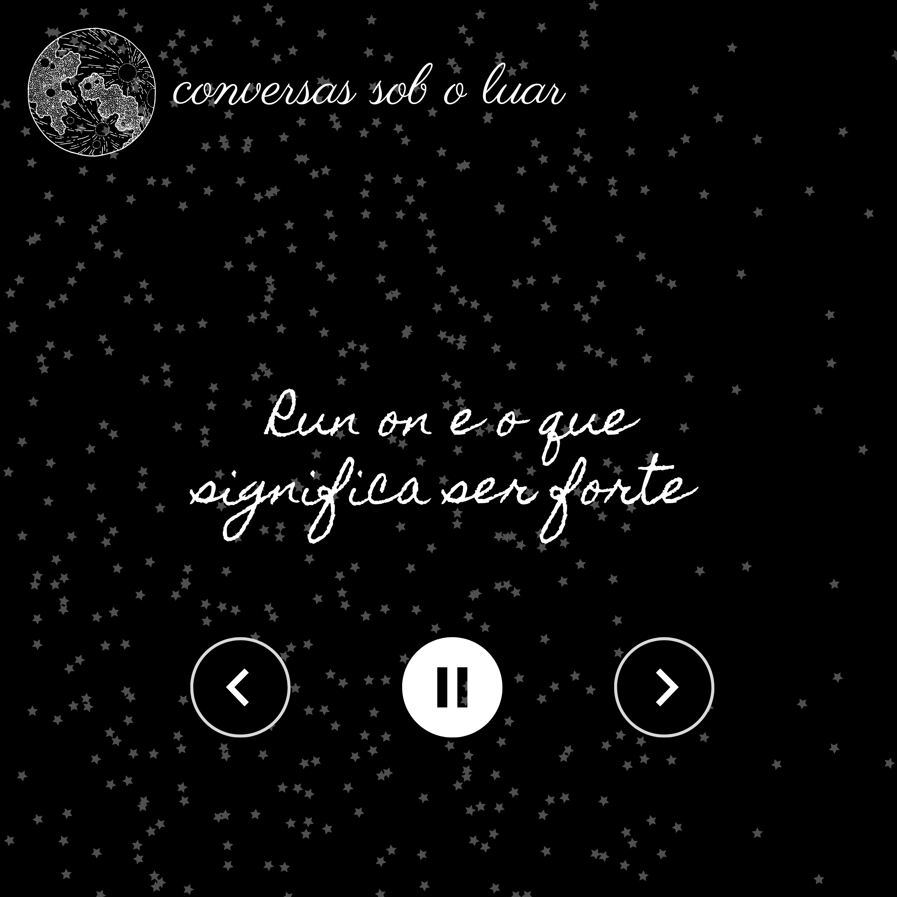 conversas sob o luar