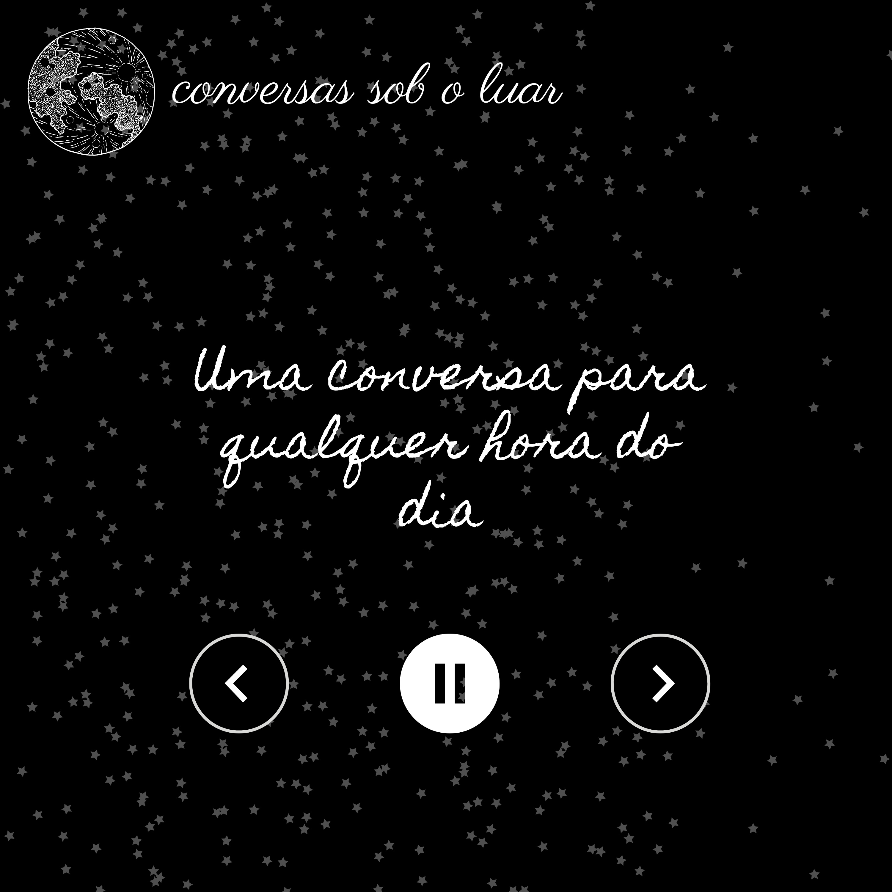 conversas sob o luar