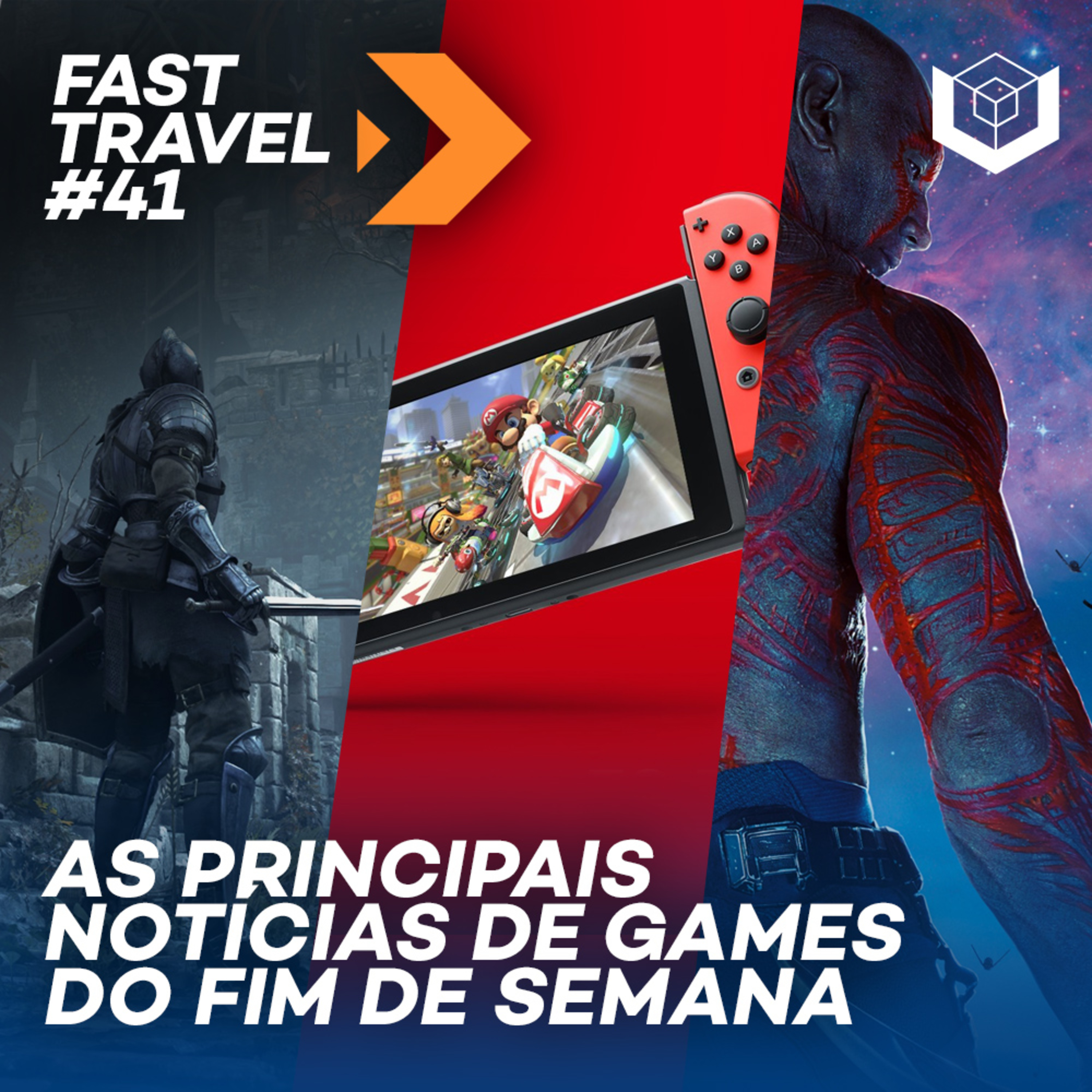  FAST TRAVEL #41 - DAVE BAUTISTA EM GEAR 5, JOGOS FÍSICOS DE SWITCH NO BR E BLOODSTAINED NO CELULAR episode artwork