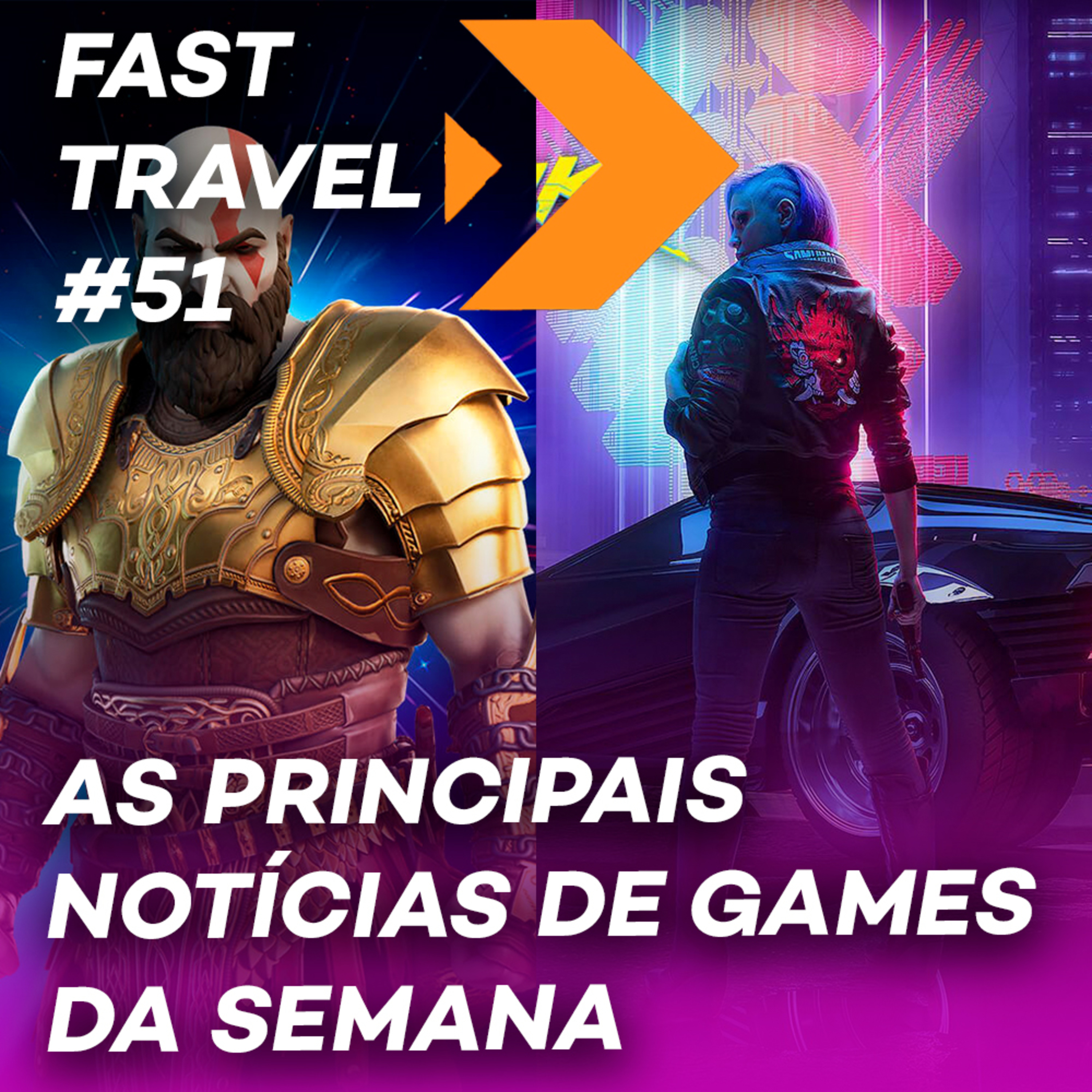 FAST TRAVEL #51 - MULTIPLAYER DE CYBERPUNK, KRATOS NO FORTNITE, SERIES S/X RODANDO JOGOS DE PS2  episode artwork