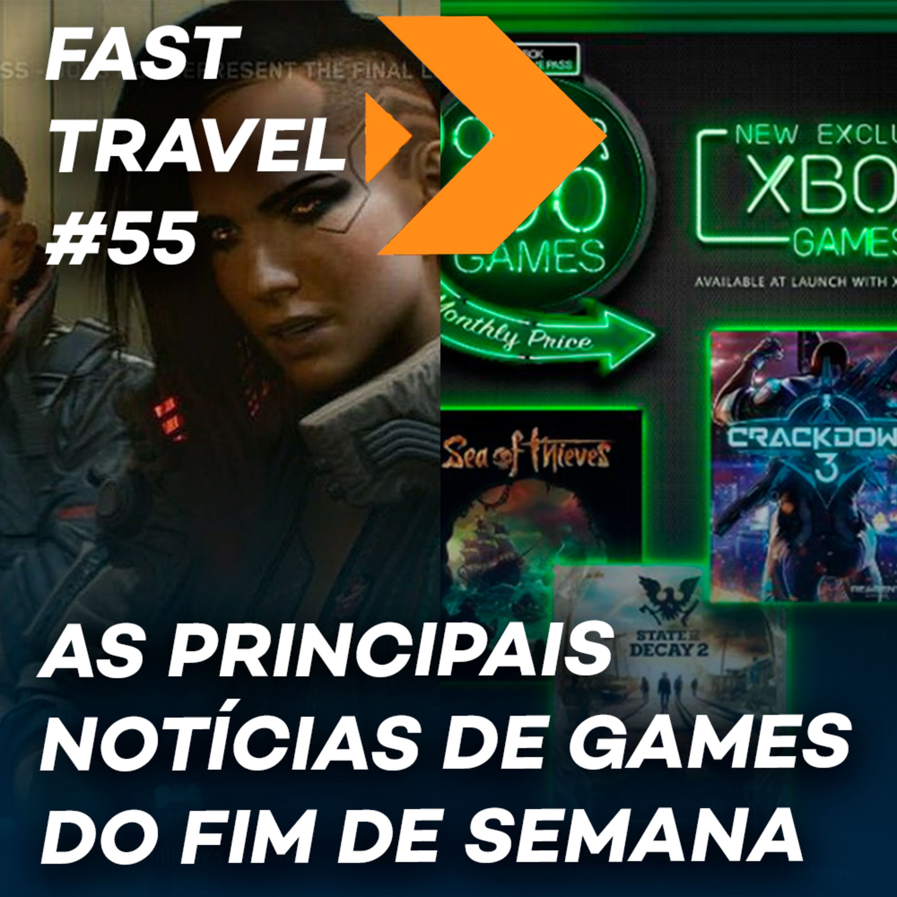 FAST TRAVEL #55 - NOTíCIAS QUENTES DE CP2077, GAMEPASS PARA FAMILIA, JOGO SECRETO DE OS SIMPSONS episode artwork