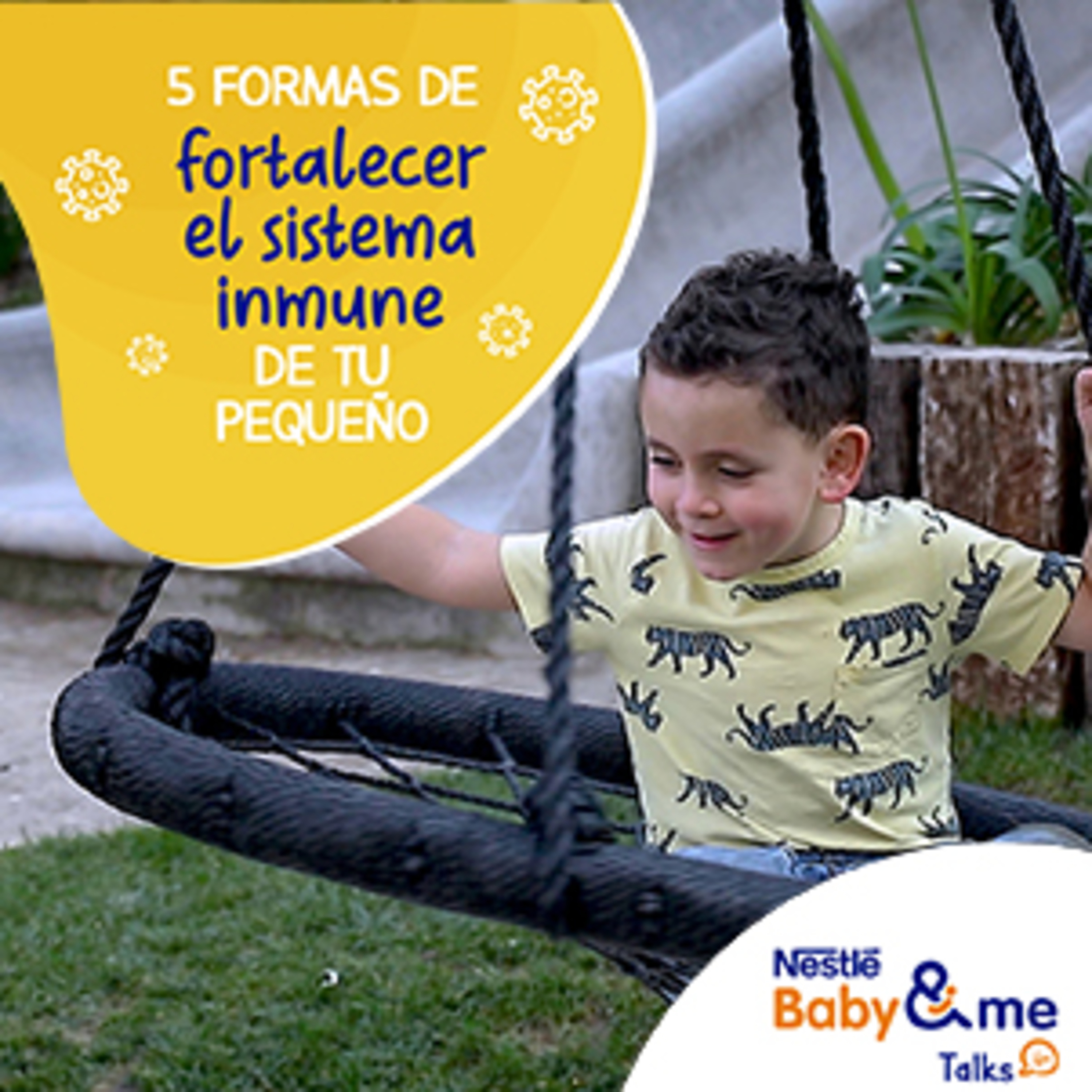 ¿Cómo fortalecer las defensas de tu pequeño?