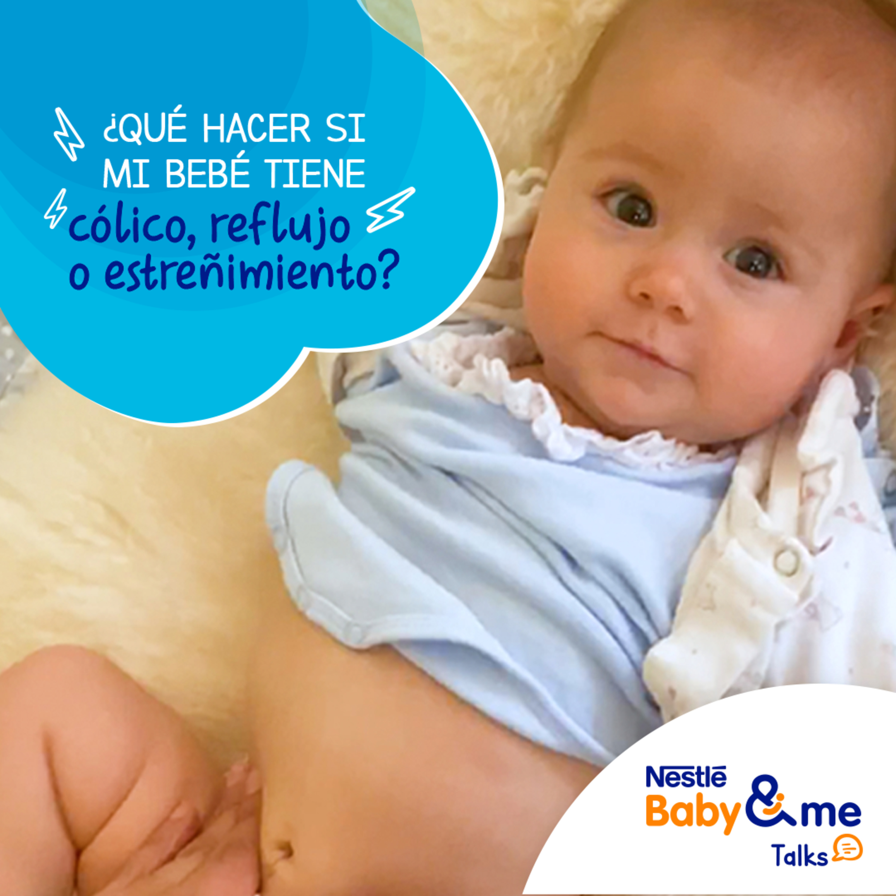 CÓLICO, REFLUJO Y ESTREÑIMIENTO | ¿Qué hacer si mi bebé presenta malestares en su pancita?
