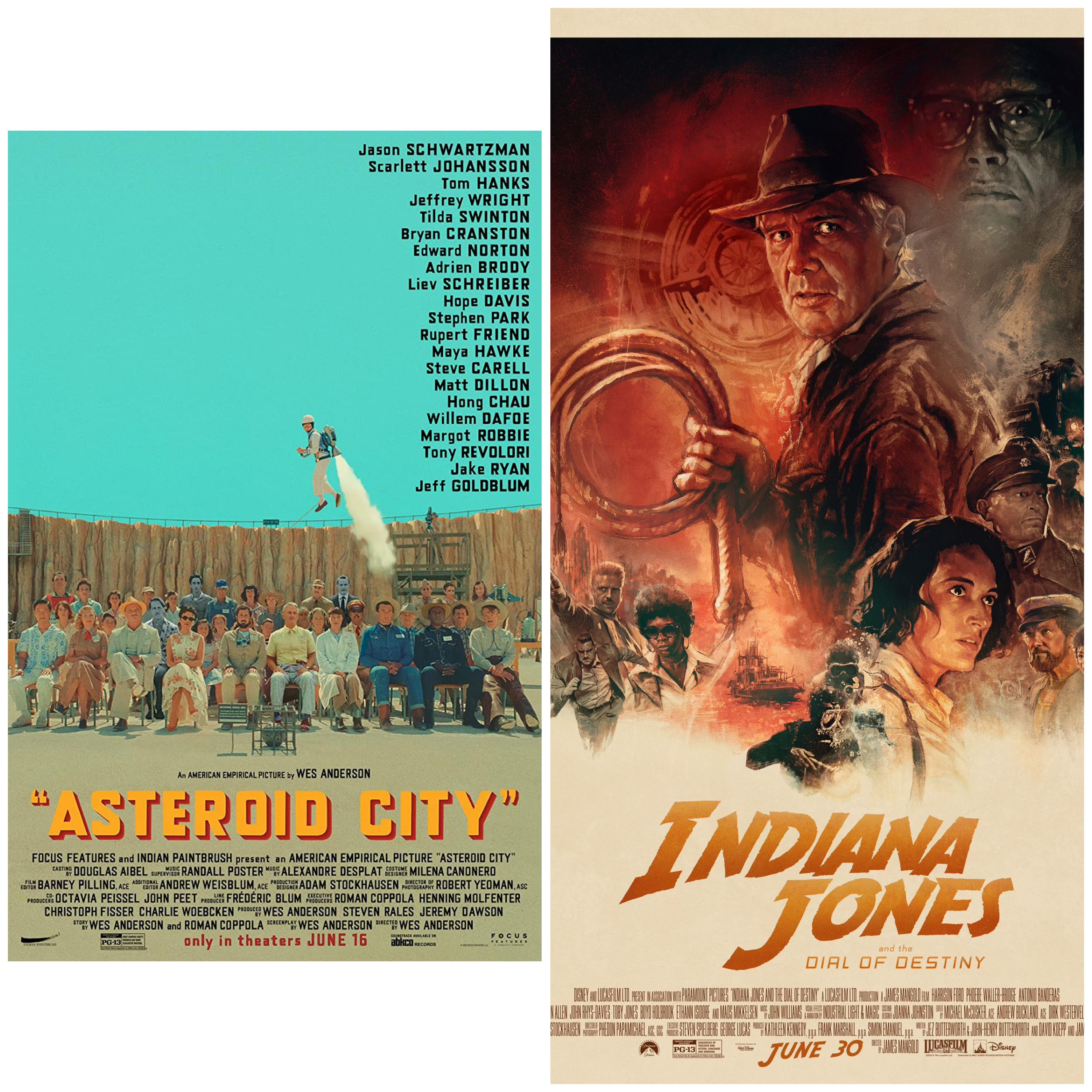 Movies S5 E8- Asteroid City and Indiana Jones: And The Dial of Destiny (Ft Fahrenheit)  episode artwork