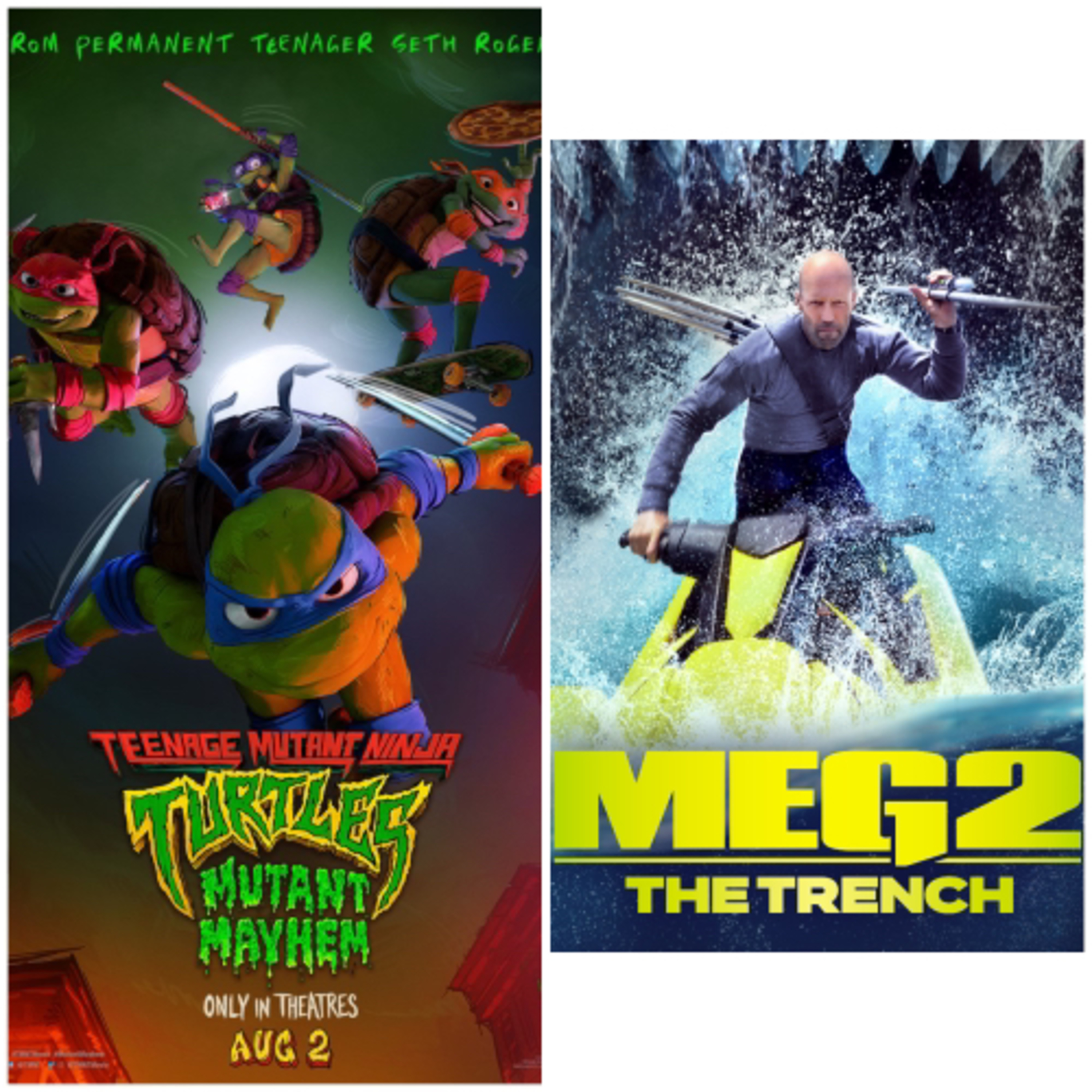 Final Episode: Teenage Mutant Ninja Turtles: Mutant Mayhem & The Meg 2  episode artwork