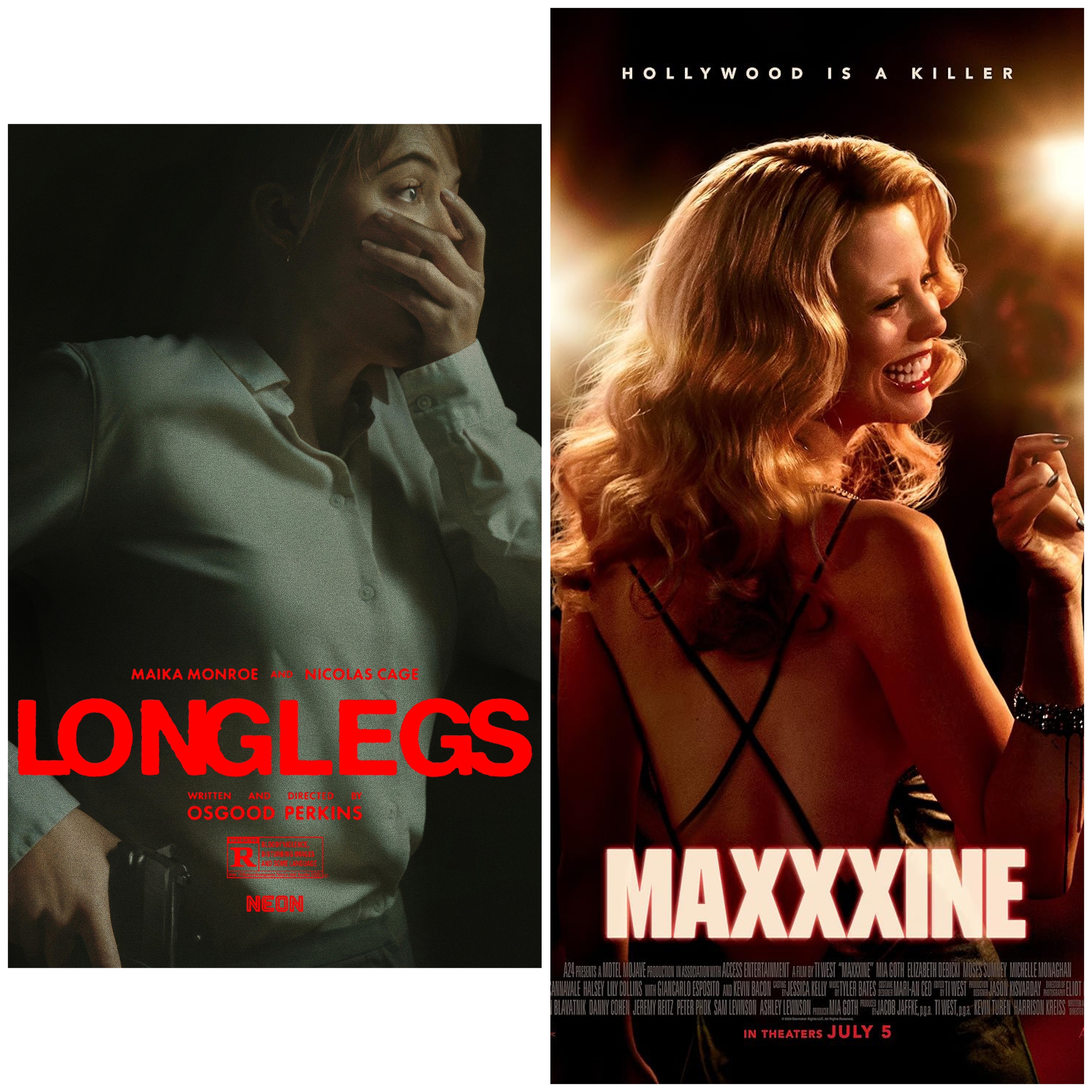 Retired Hacks- Longlegs and Maxxxine  episode artwork