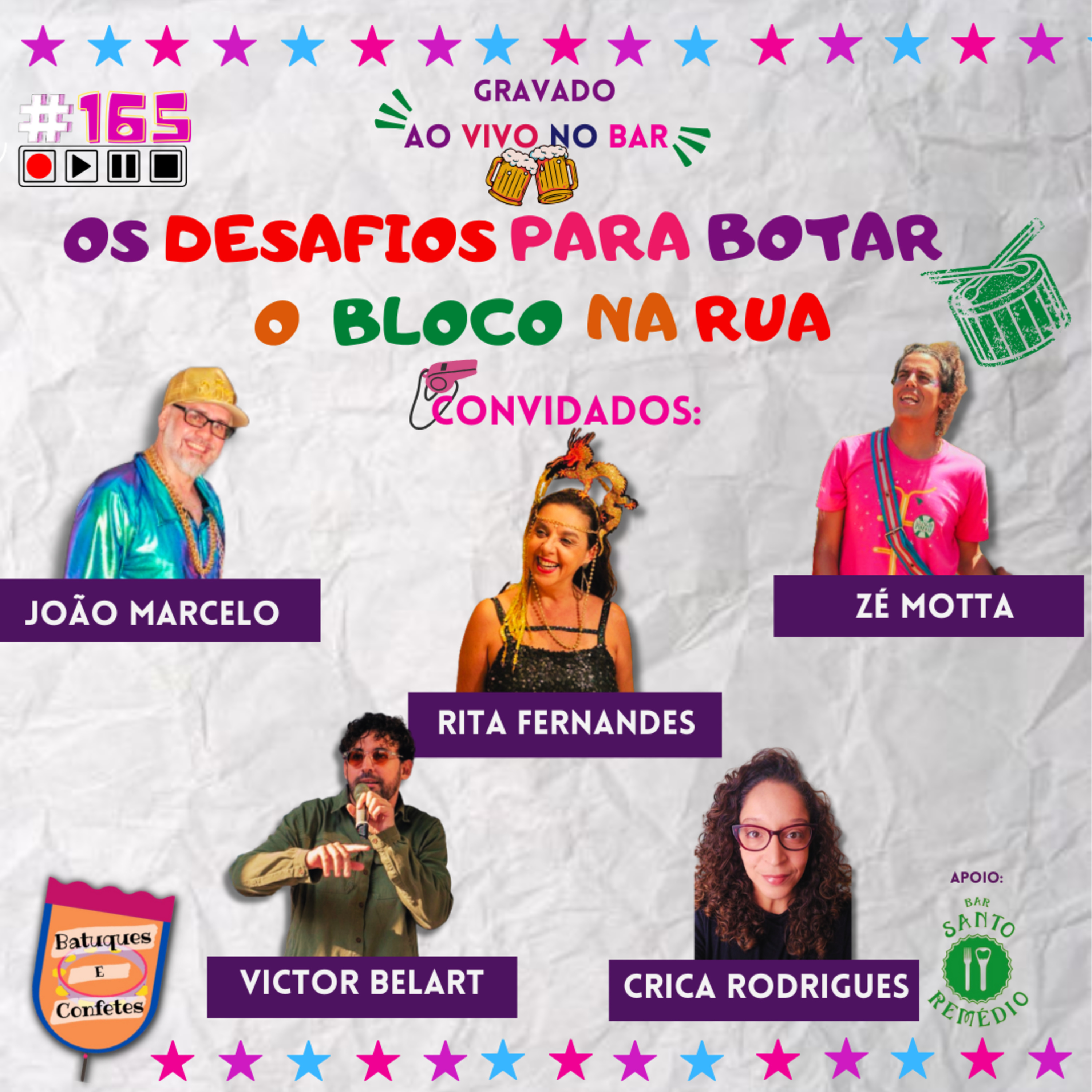 Podcast Batuques e Confetes