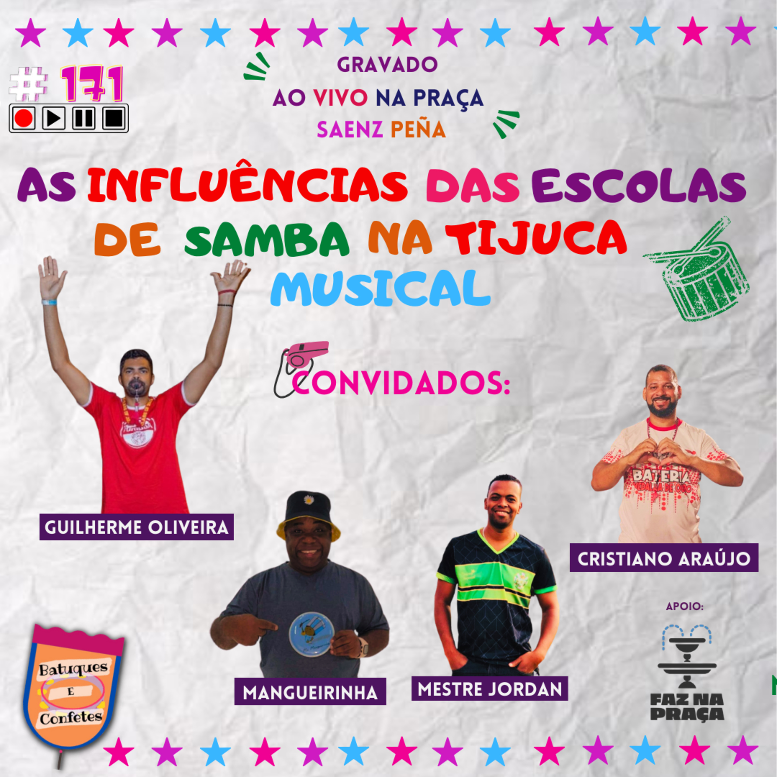 Podcast Batuques e Confetes