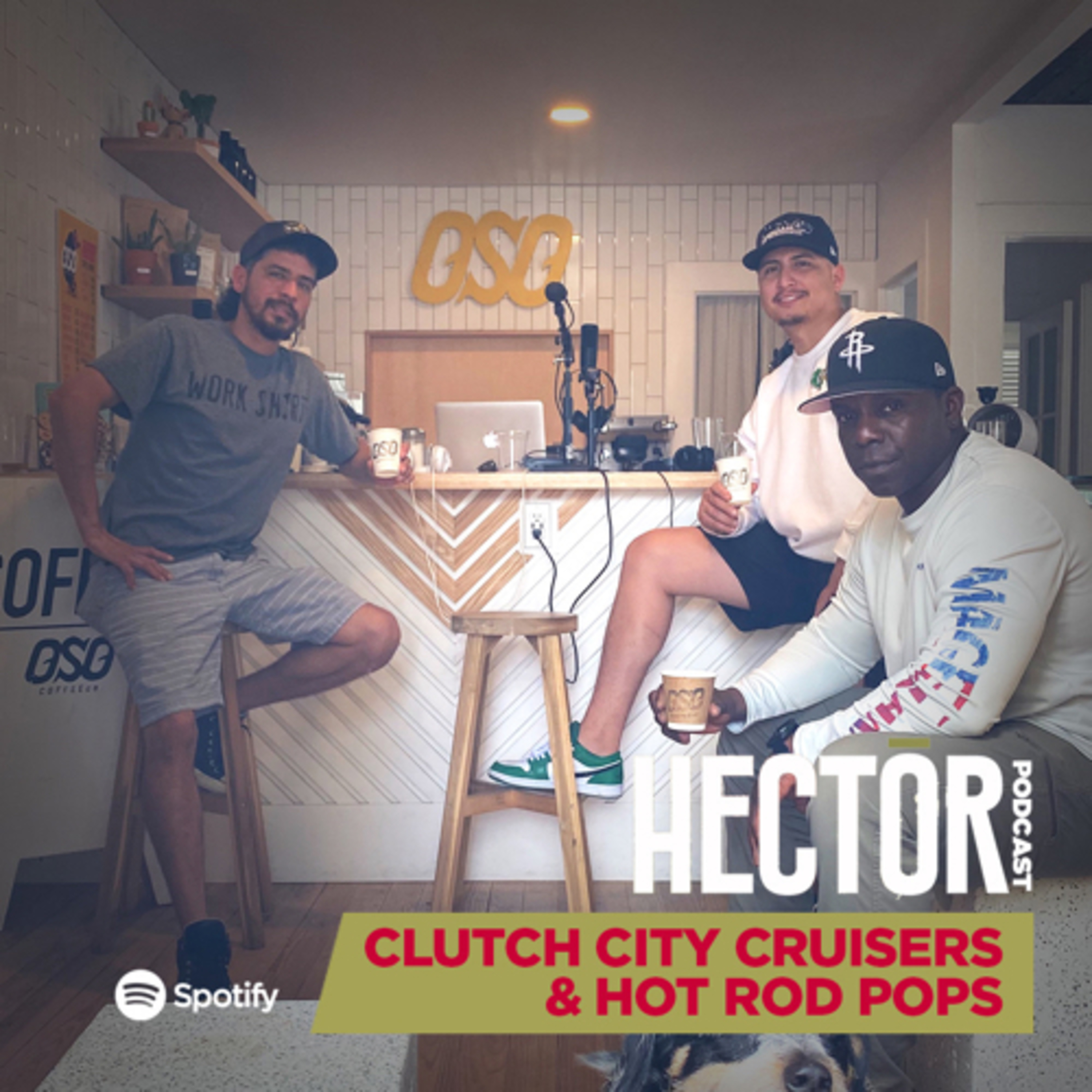 Cruisin with Clutch City and Hot Rod Pops.  episode artwork