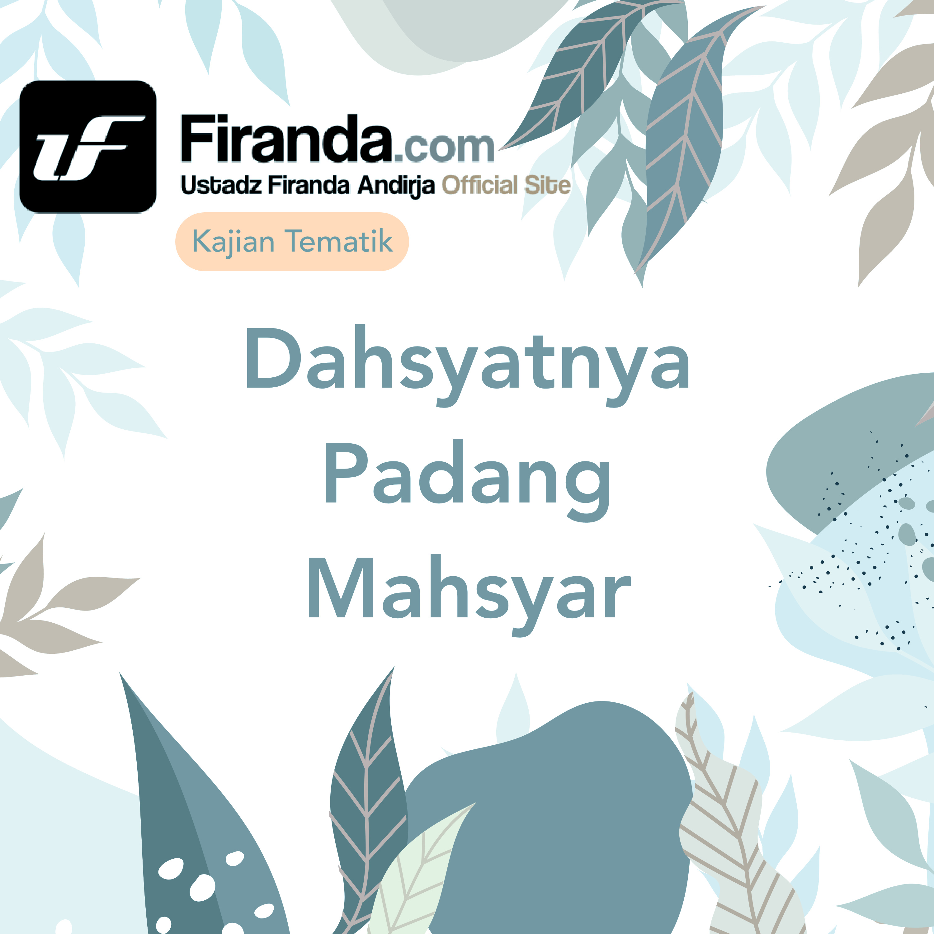 Dahsyatnya Padang Mahsyar episode artwork